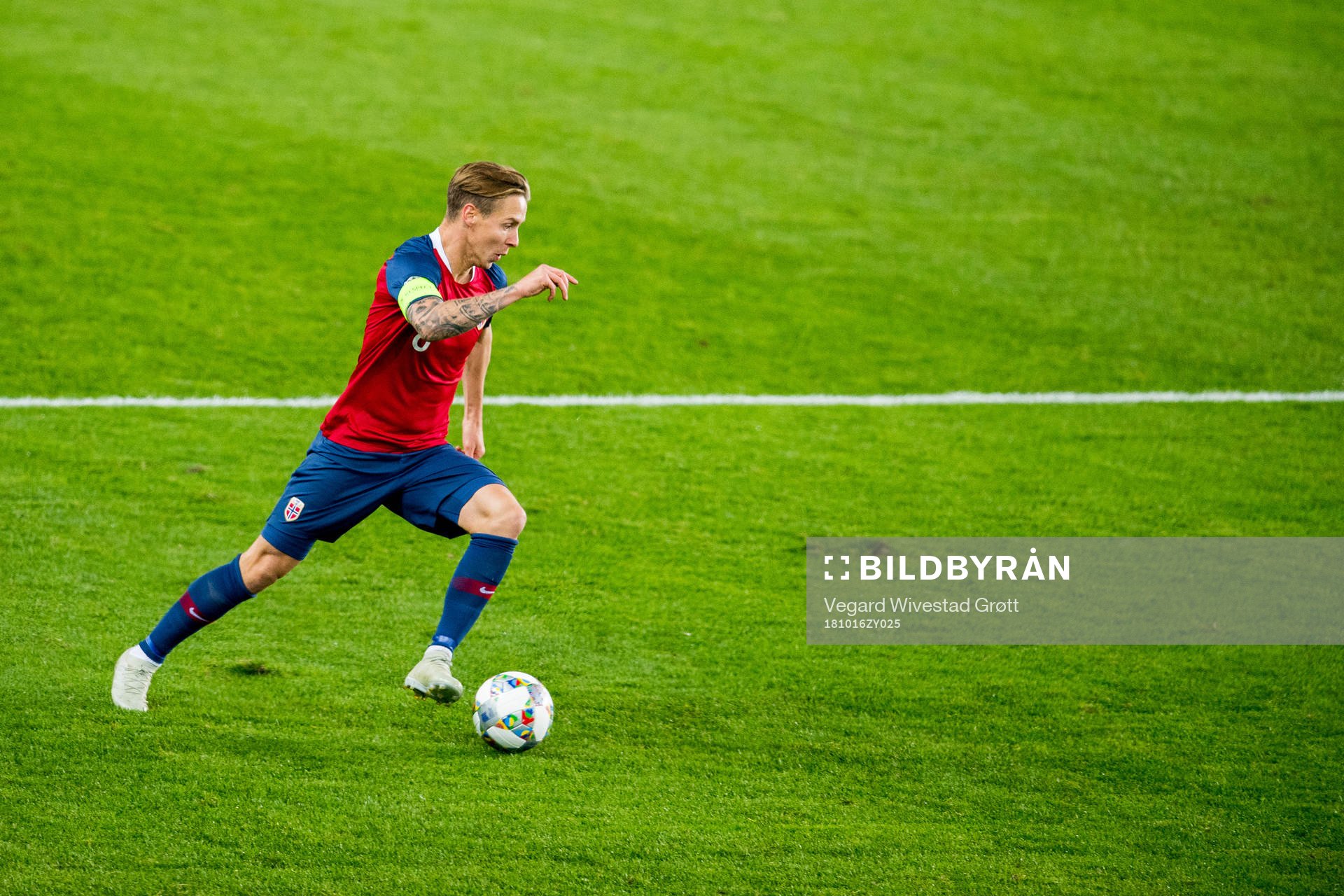 Stefan Johansen of Norway
