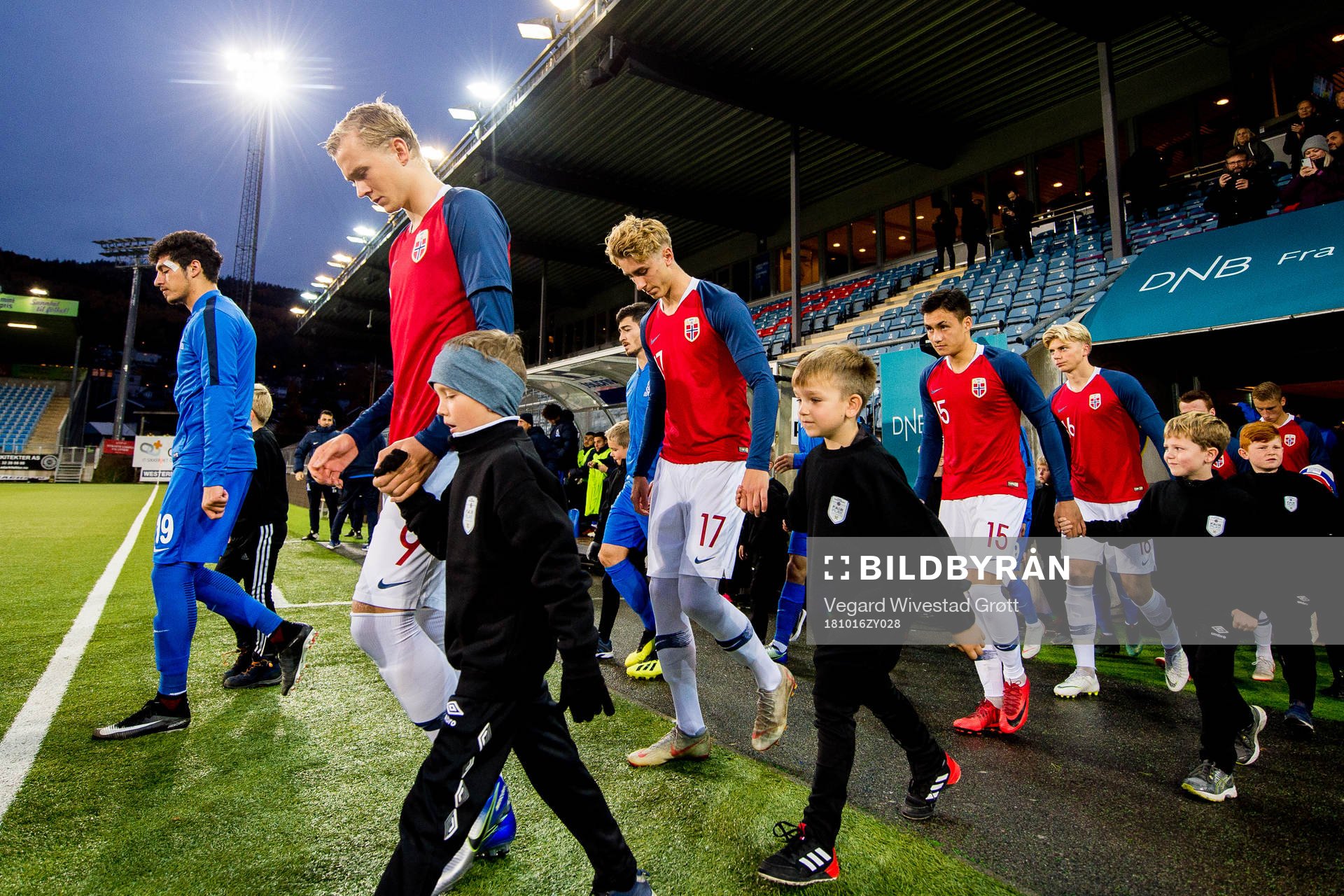 Birk Risa, Leo Skiri Østigård and Nico Mickelson of