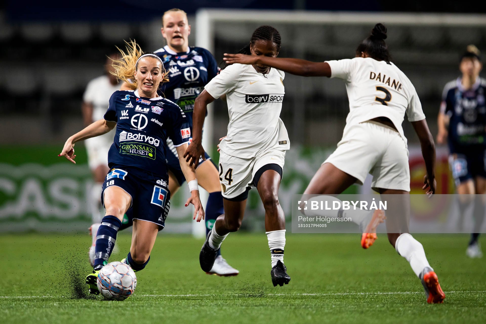 Linköpings Kosovare Asllani och Paris Formiga