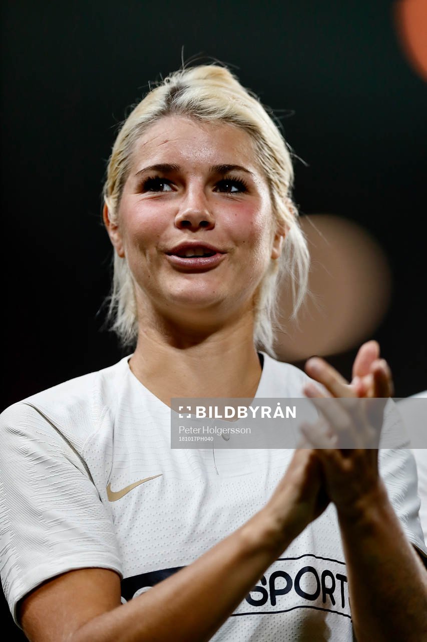 under åttondelsfinalen i Champions League mellan