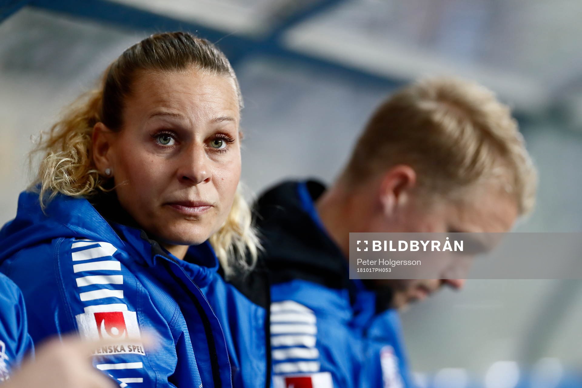 Linköpings assisterande tränare Charlotte Rohlin