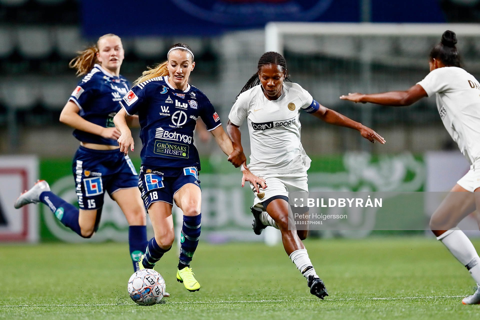 Linköpings Kosovare Asllani och Paris Formiga