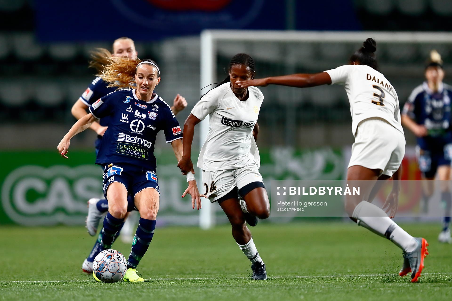 Linköpings Kosovare Asllani och Paris Formiga