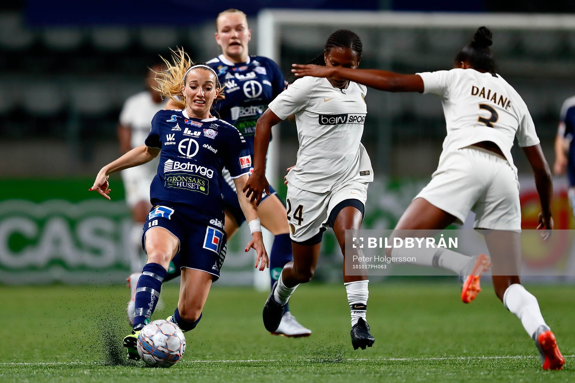 Linköpings Kosovare Asllani och Paris Formiga