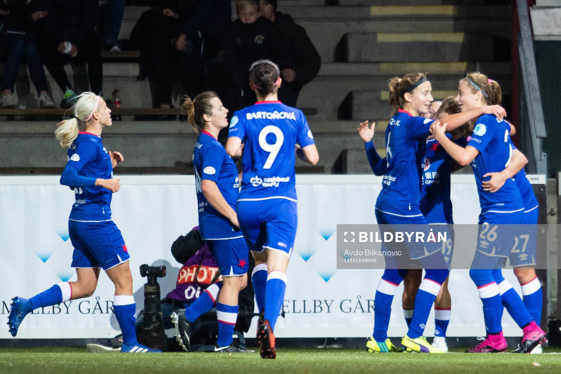 Slavia Prag Tereza Kožárová jublar