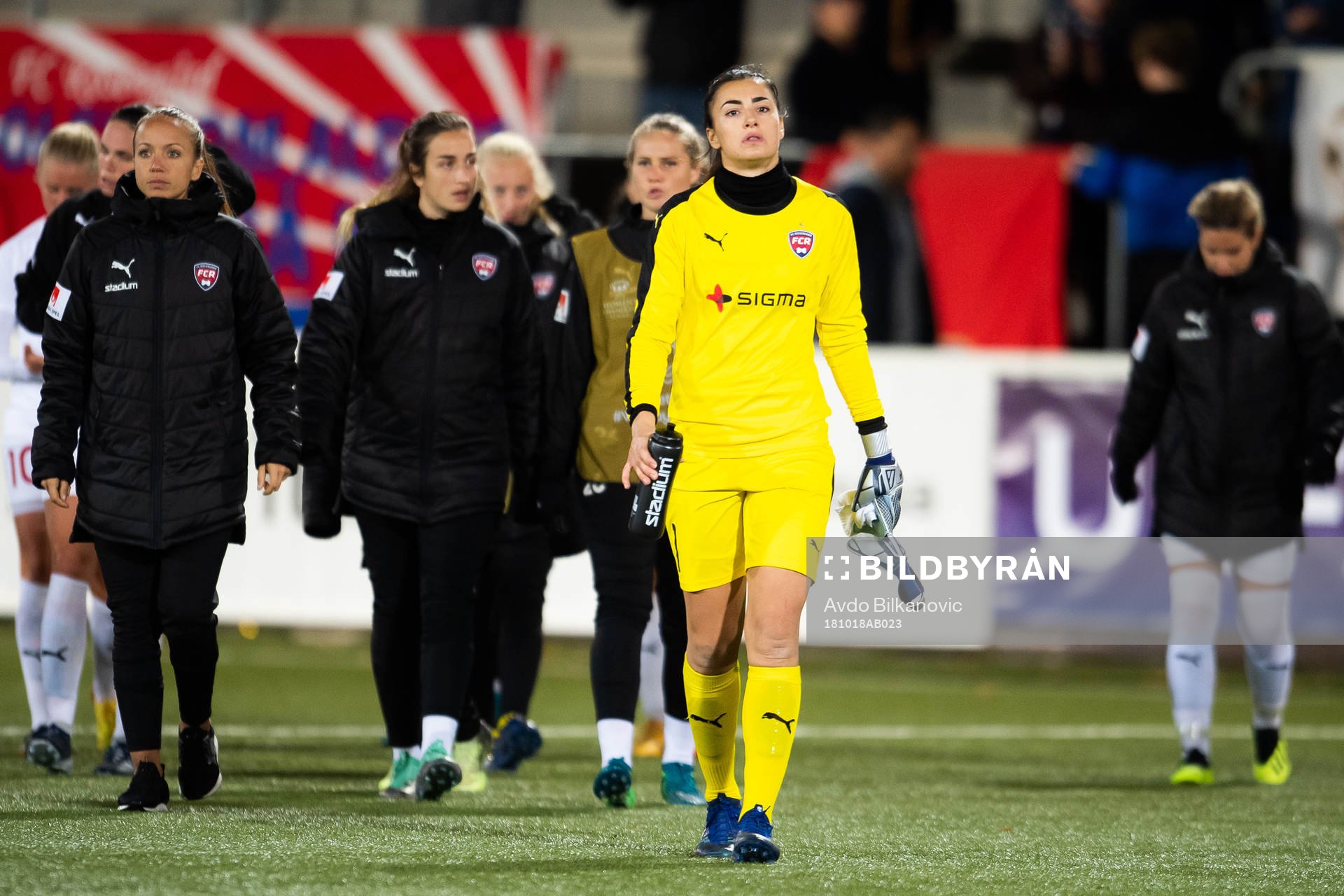 Rosengårds målvakt Zecira Musovic deppar