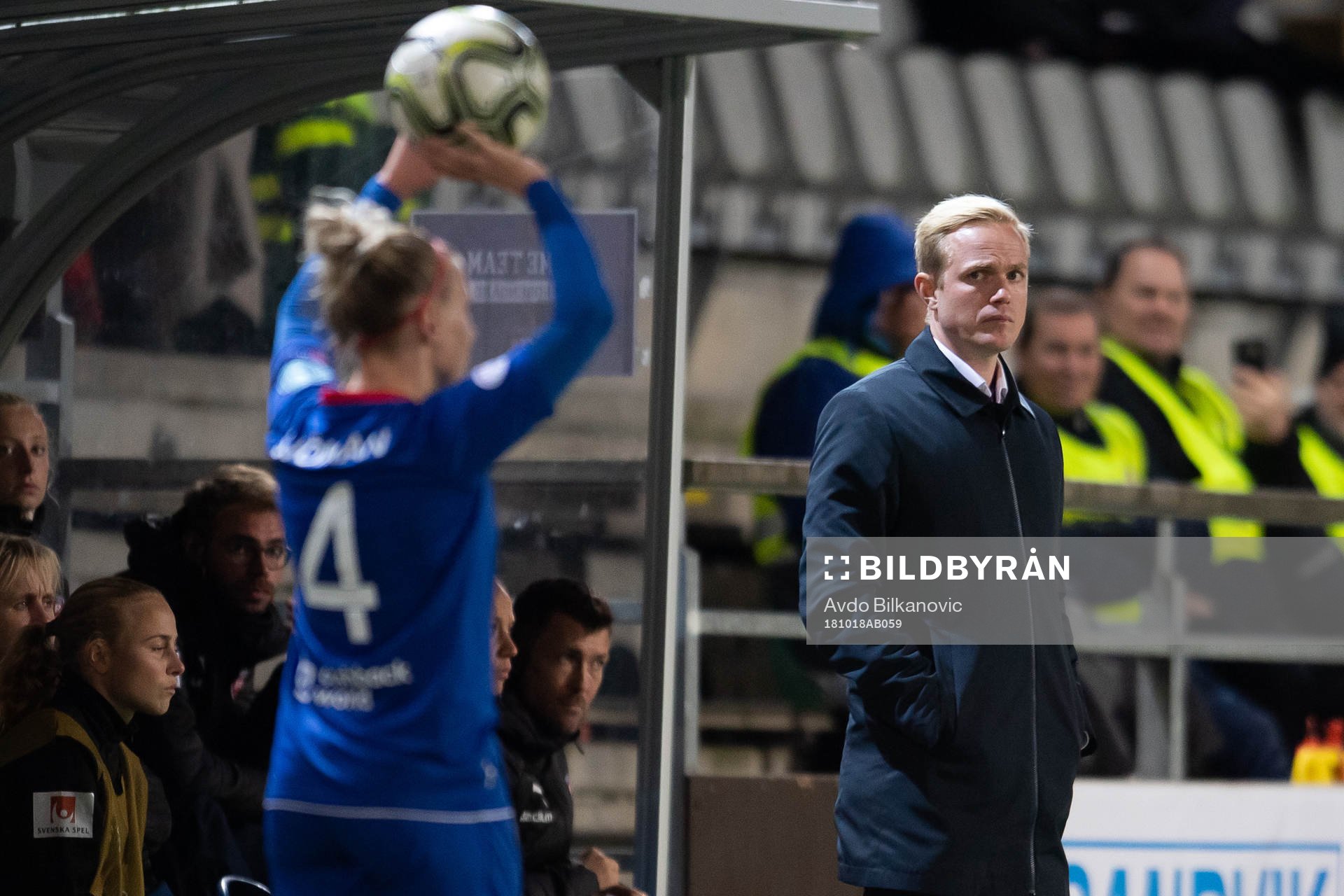 Rosengårds tränare Jonas Eidevall