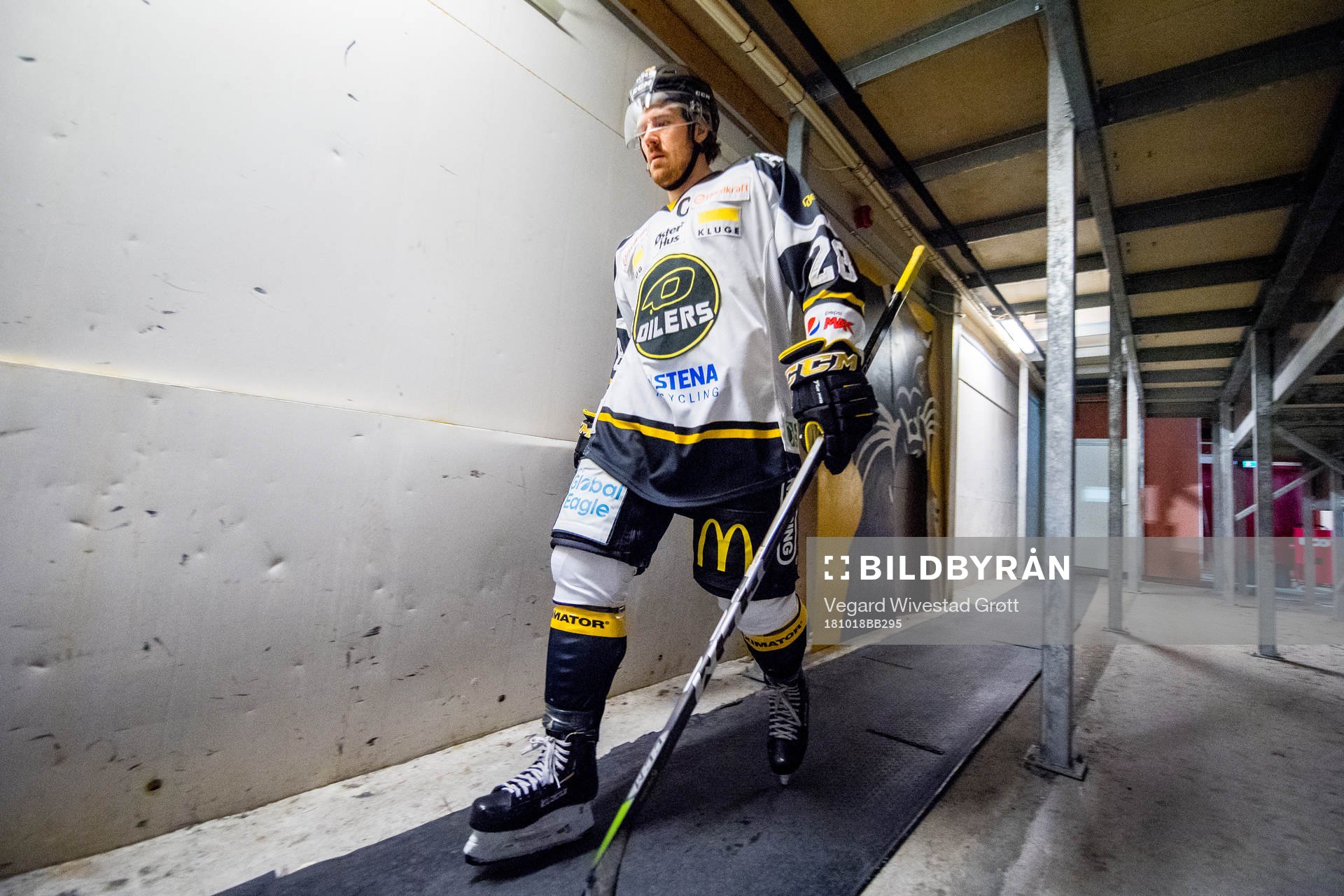 Kristian Forsberg of Stavanger Oilers