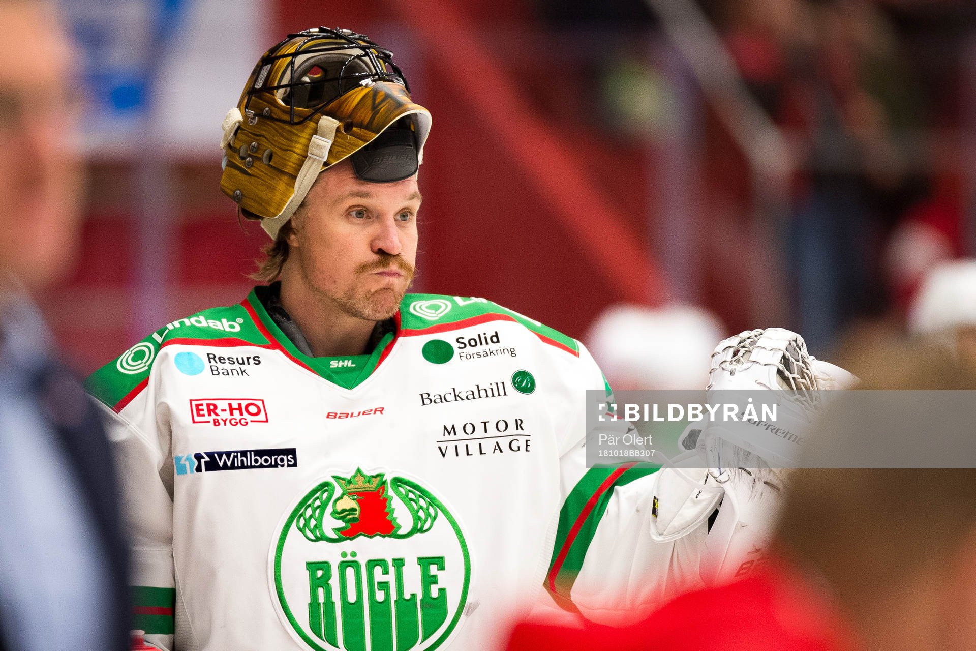 Rögles målvakt Justin Pogge