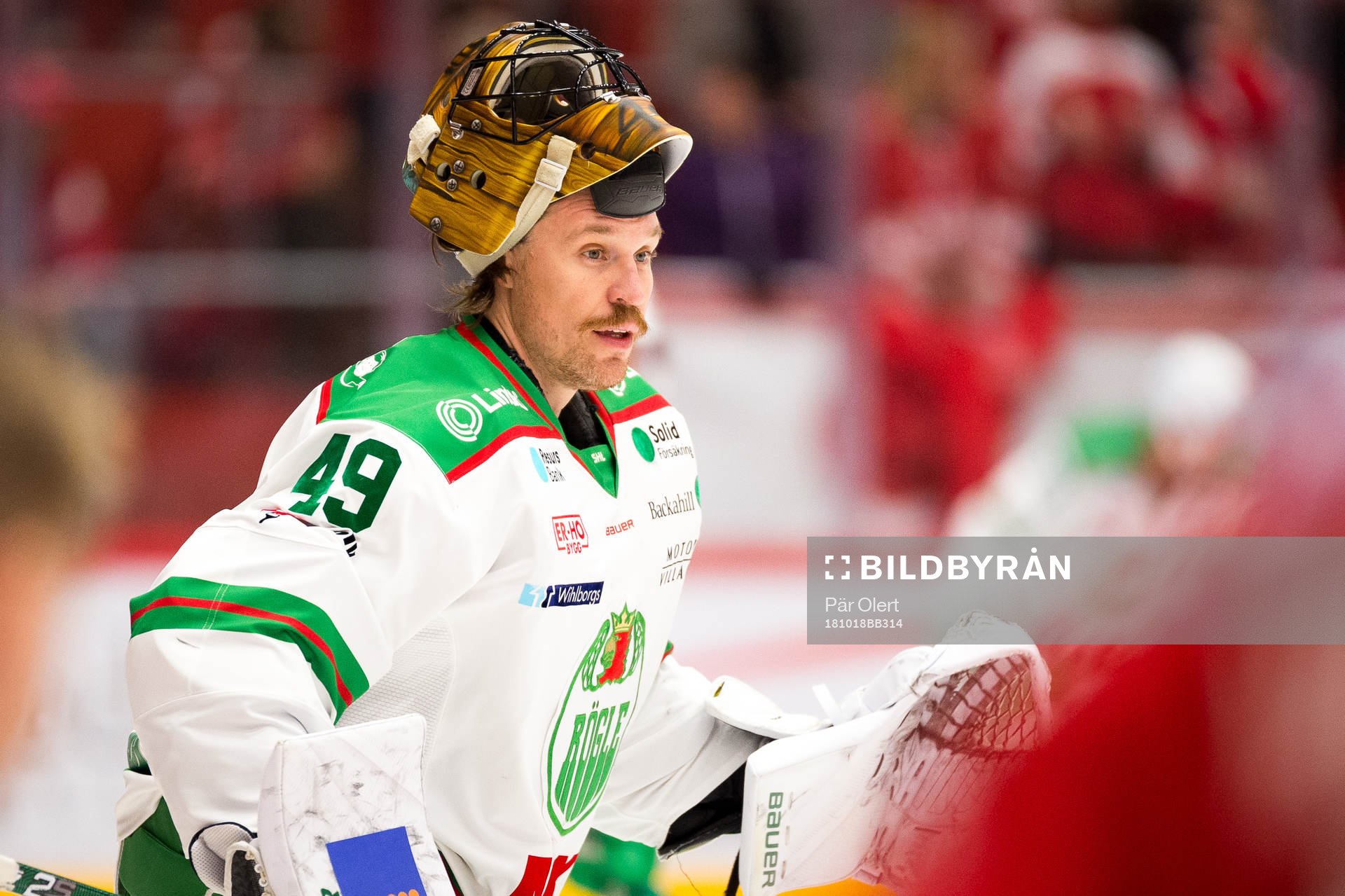 Rögles målvakt Justin Pogge