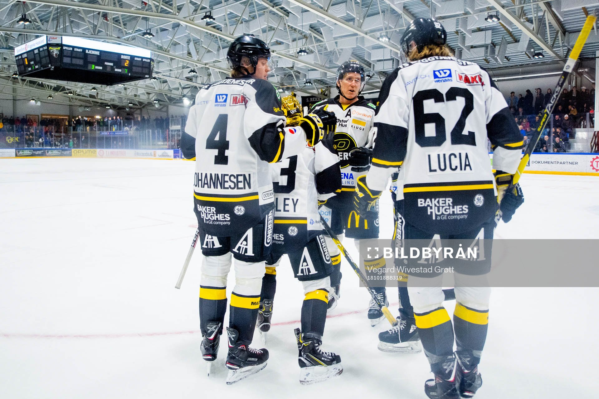 Johannes Johannesen, Dennis Sveum and Mario Lucia of