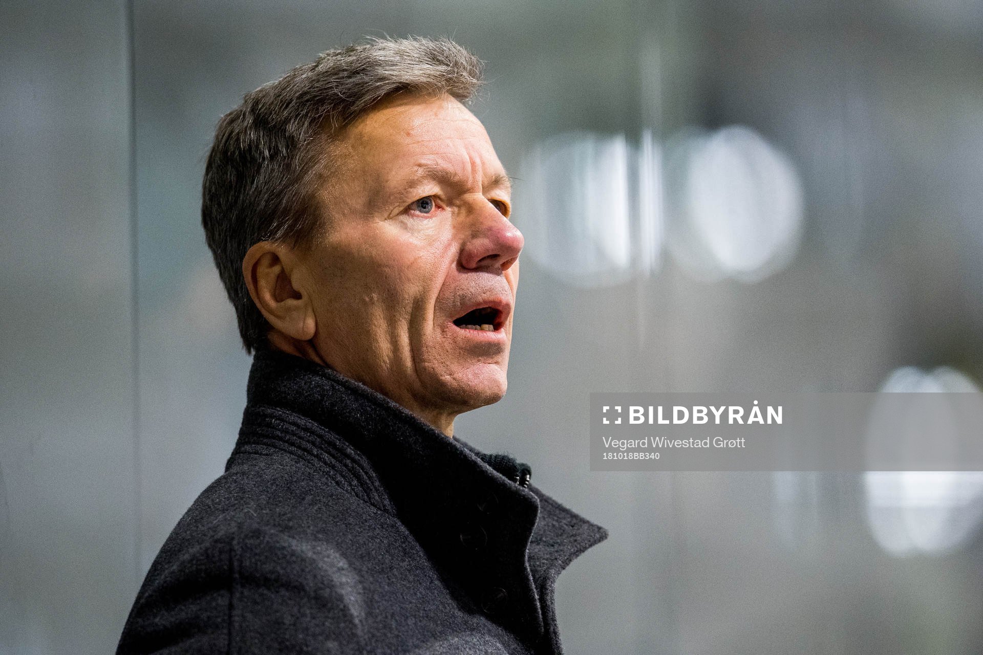 Todd Bjorkstrand, head coach of Stavanger Oilers