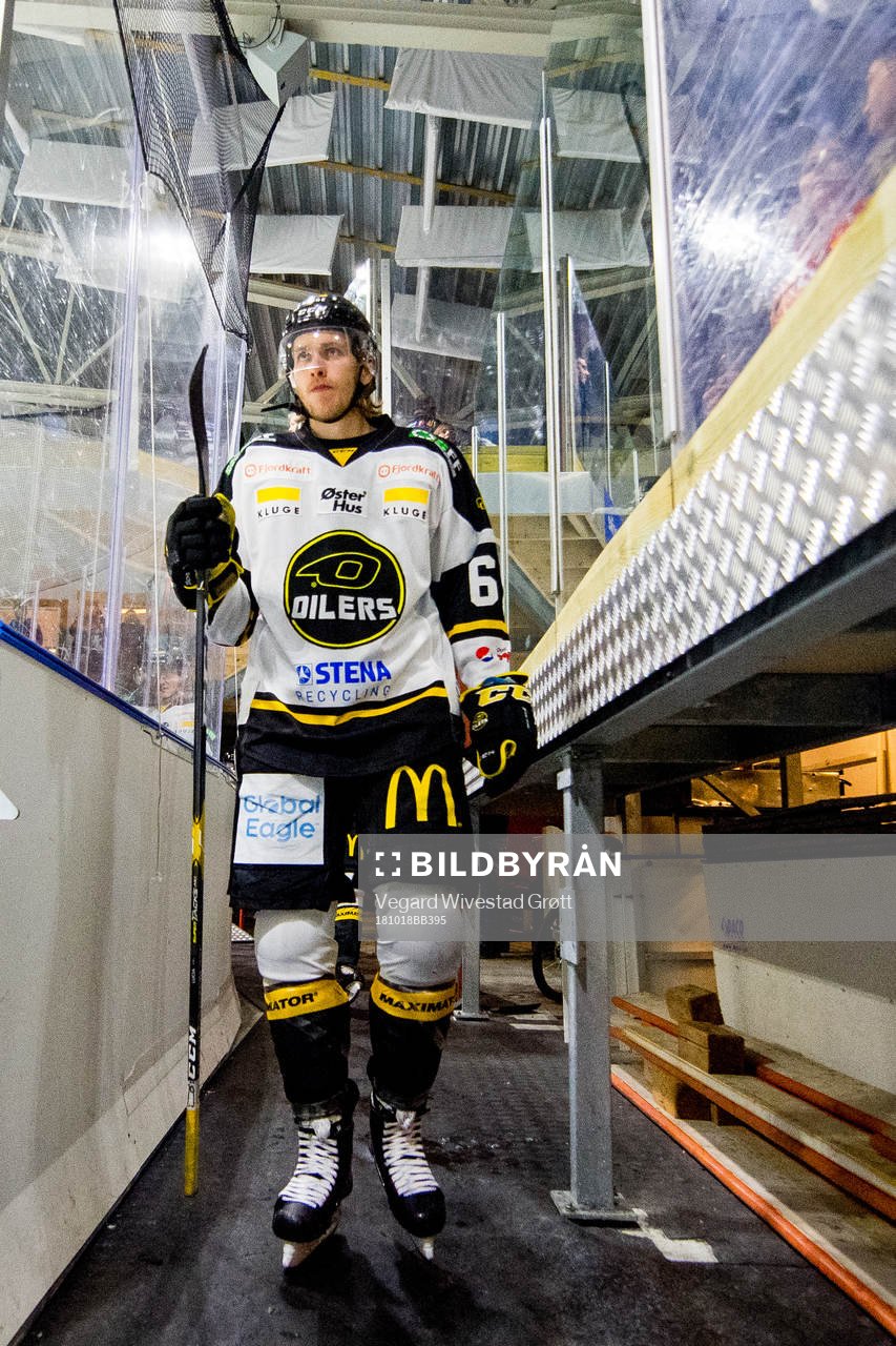 Mario Lucia of Stavanger Oilers