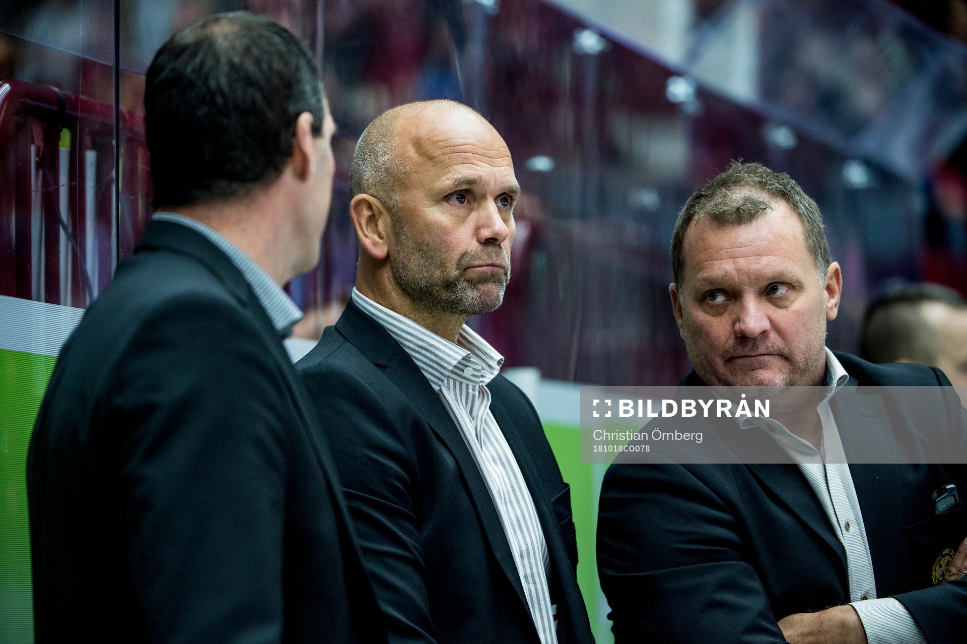 Brynäs tränare Tommy Sjödin och assisterande tränare