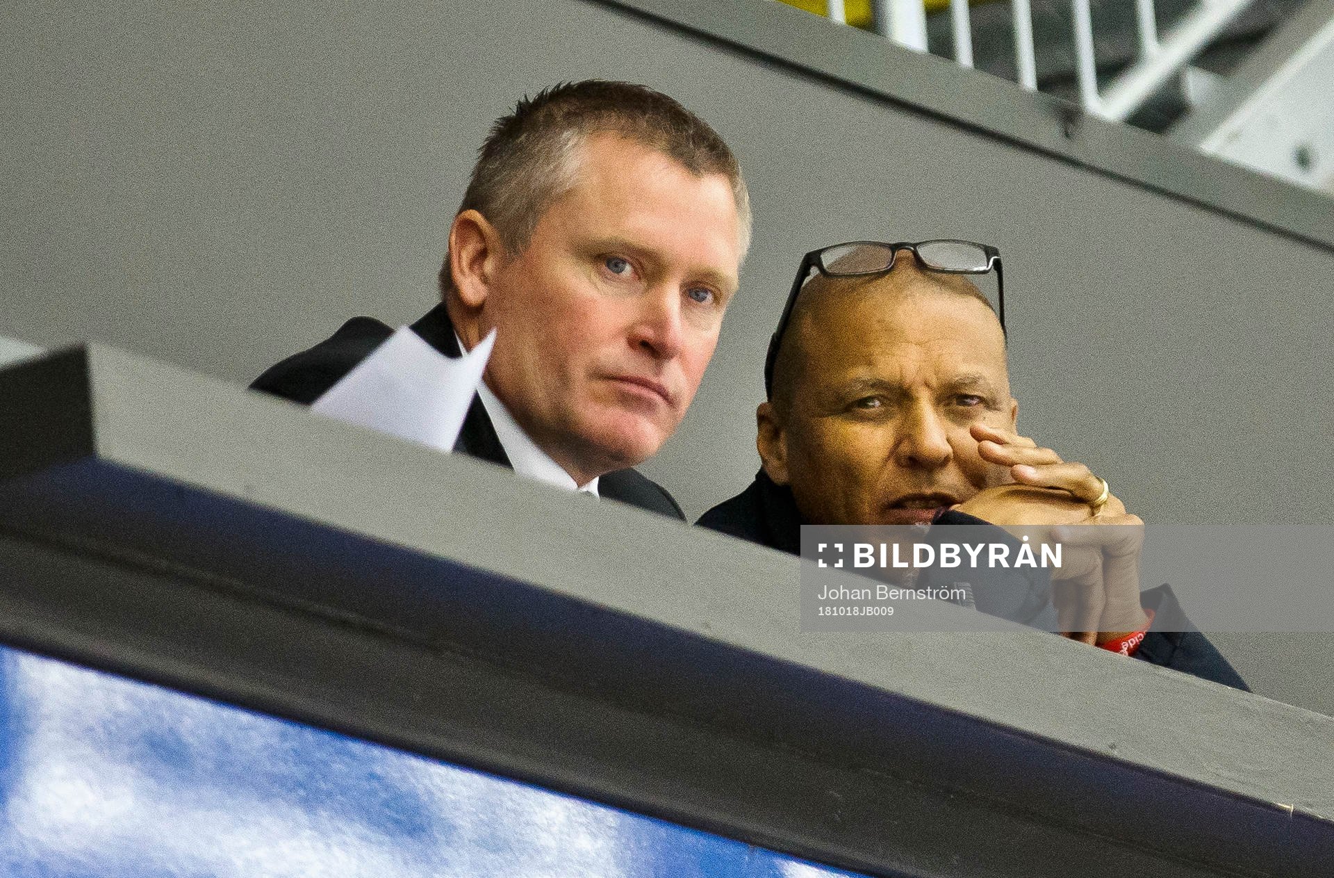 Örebros tränare Niklas Sundblad och mentala coachen Chris