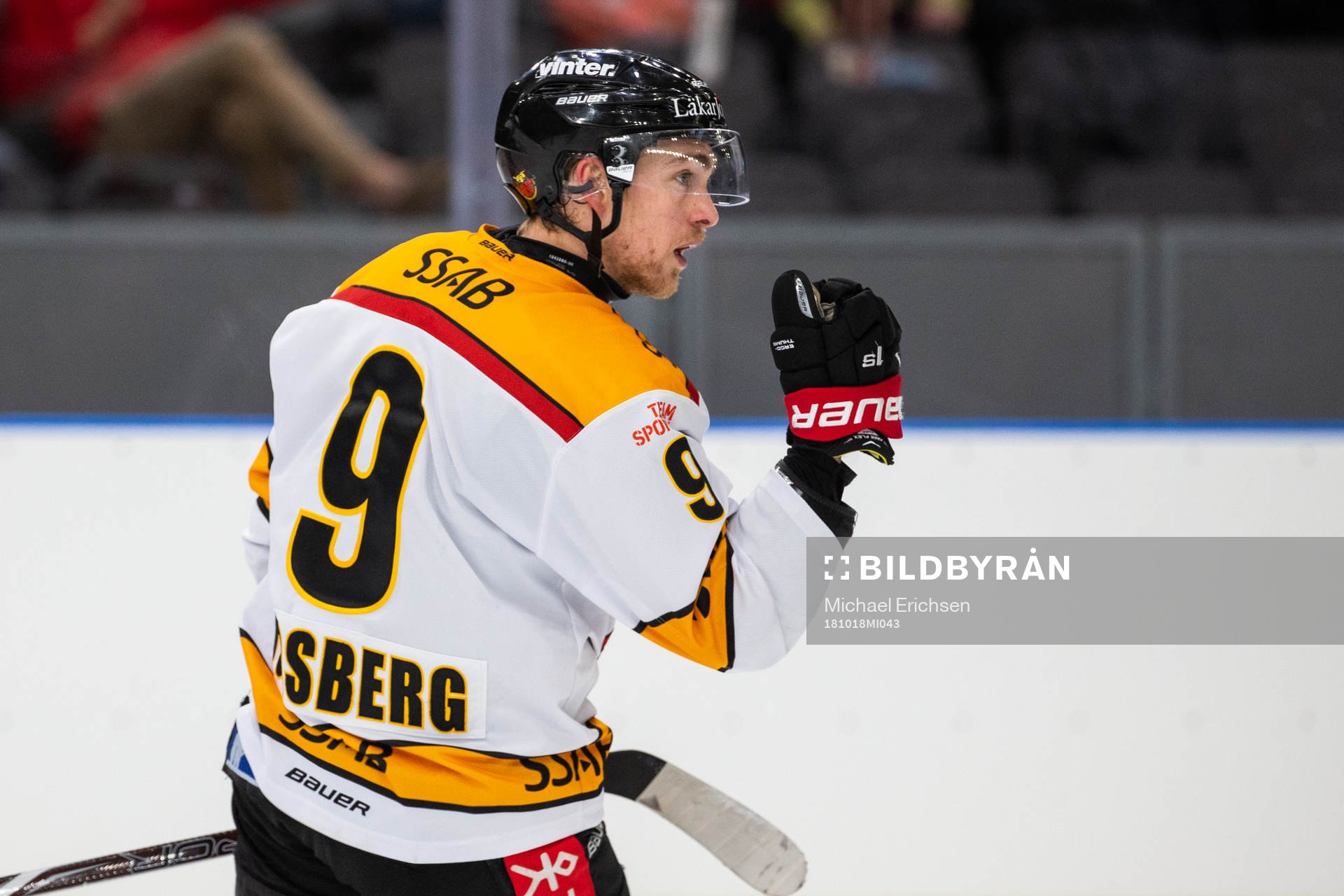 Luleås Johan Forsberg jublar