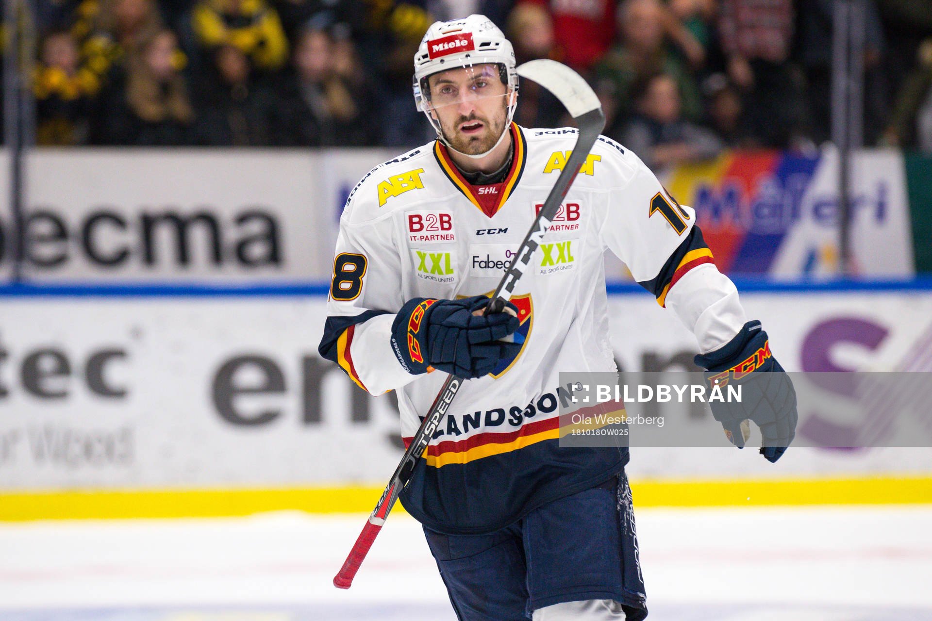 Djurgårdens Albin Lundin jublar