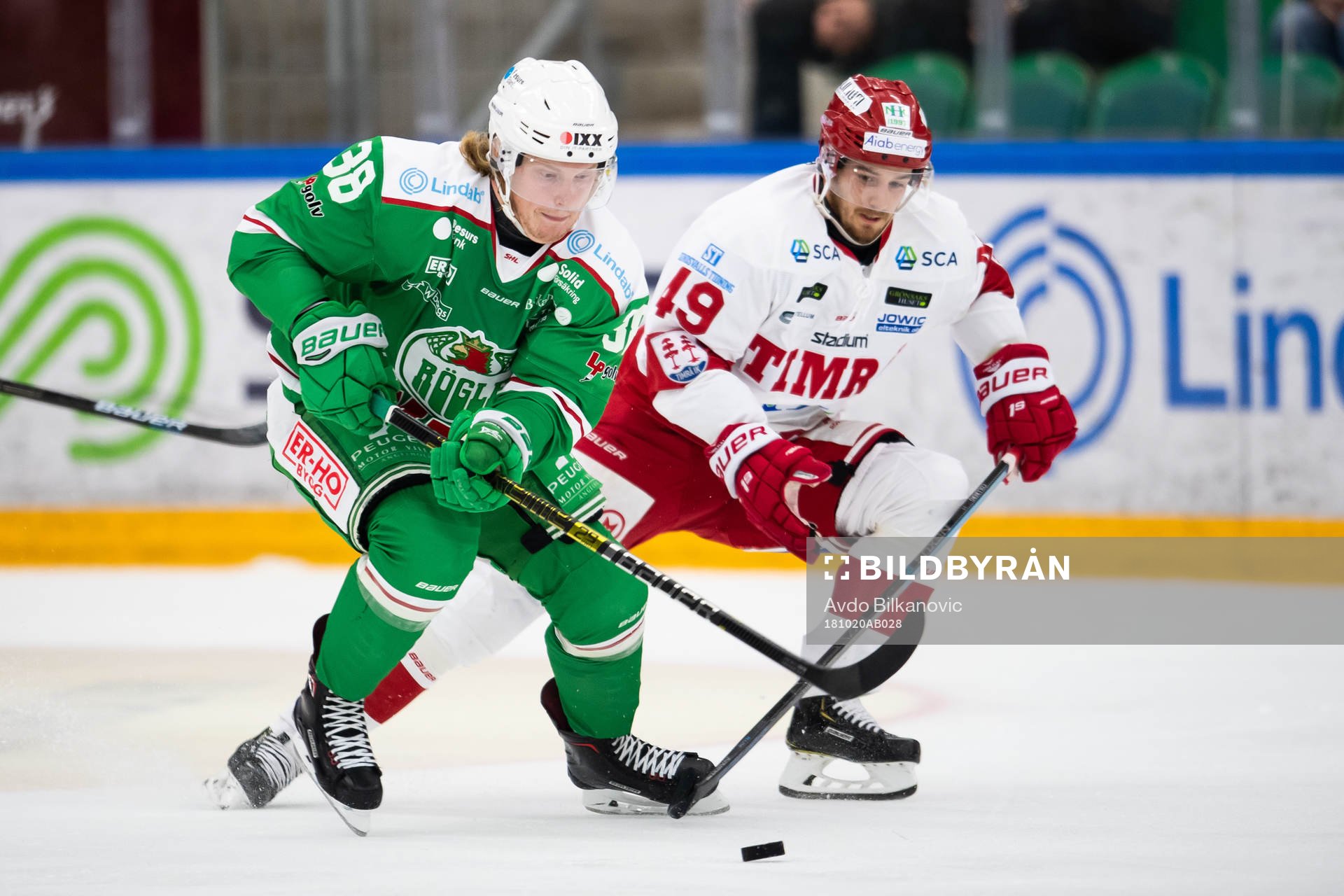 Rögles Erik Andersson och Timrås Sebastian Collberg