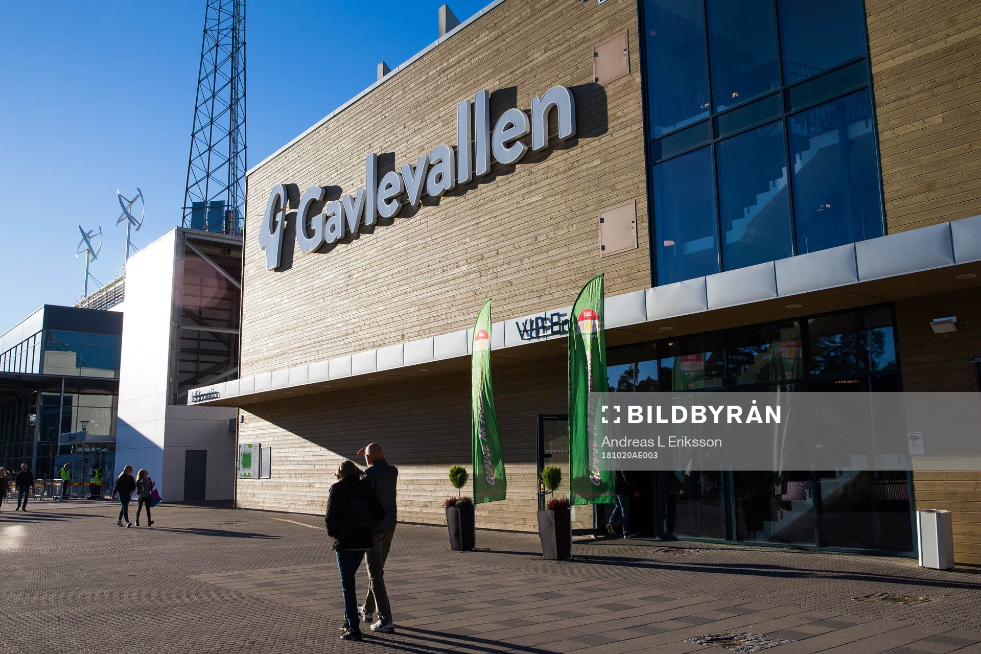 Exteriör av Gavlevallen