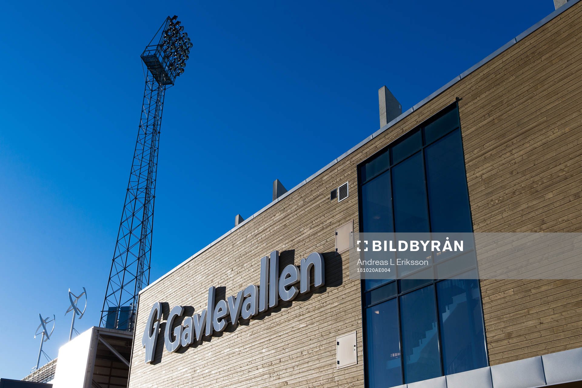Exteriör av Gavlevallen