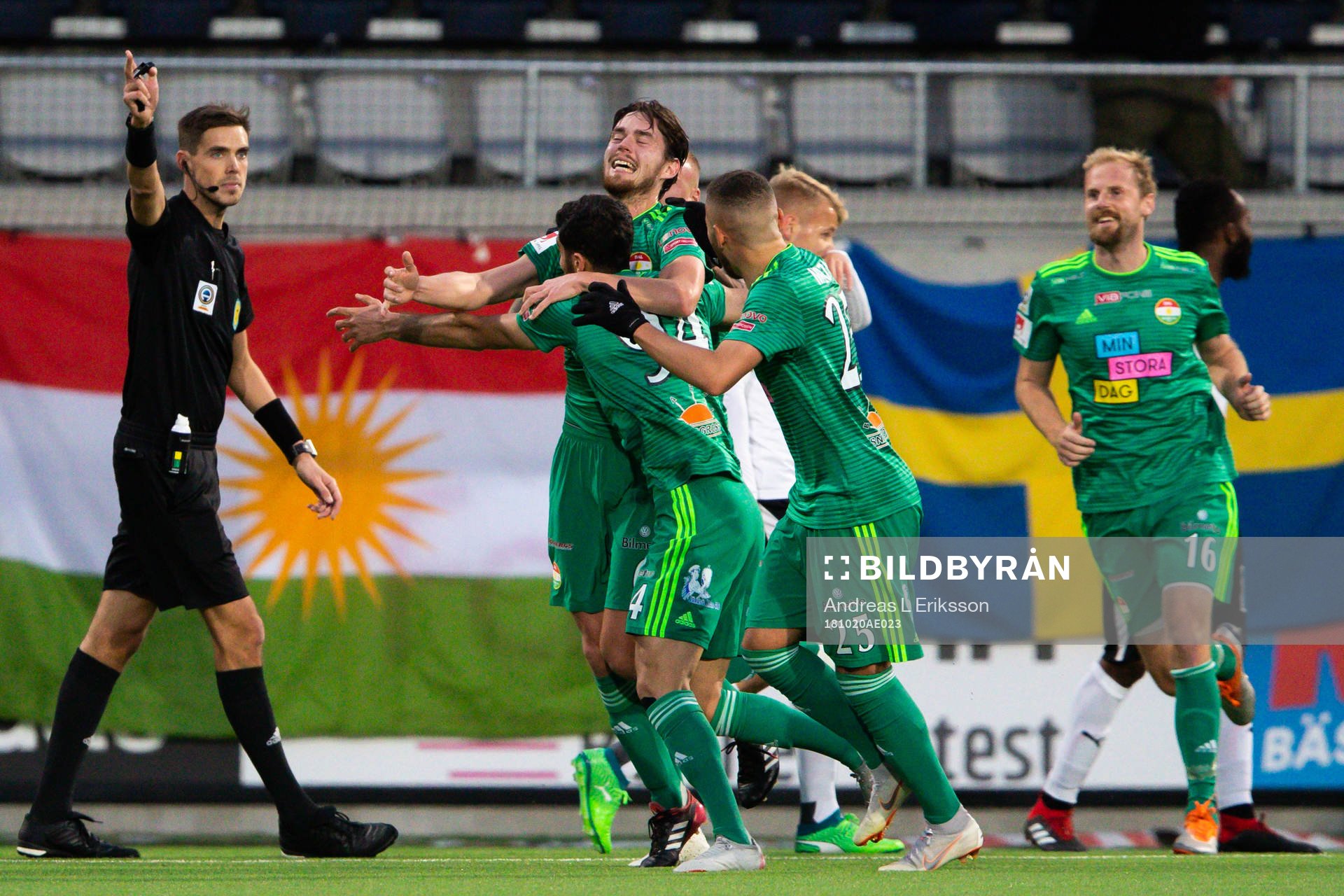 Dalkurds Ferhad Ayaz, Malkolm Moenza och Robin Tranberg