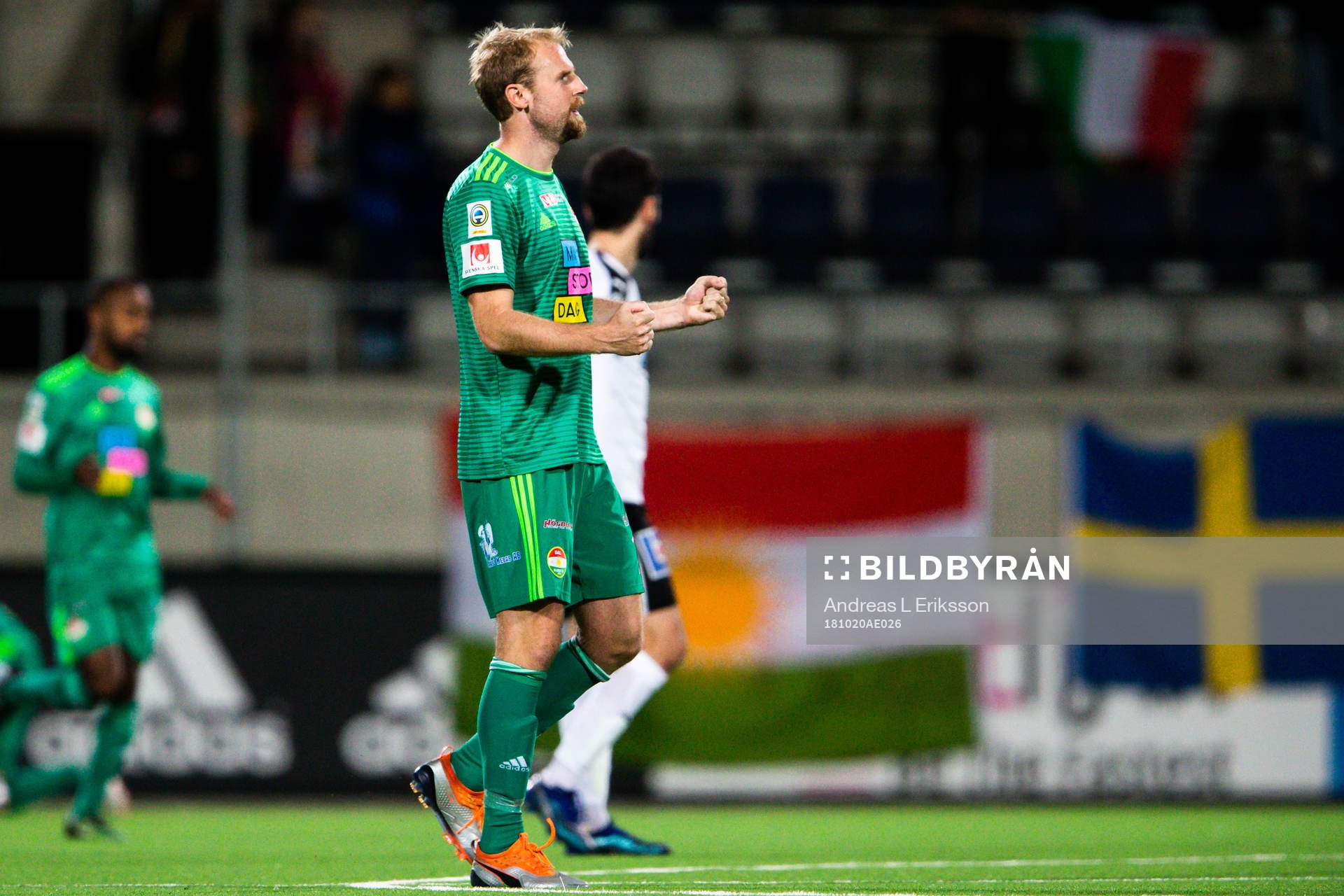 Dalkurds Markus Thorbjörnsson jublar