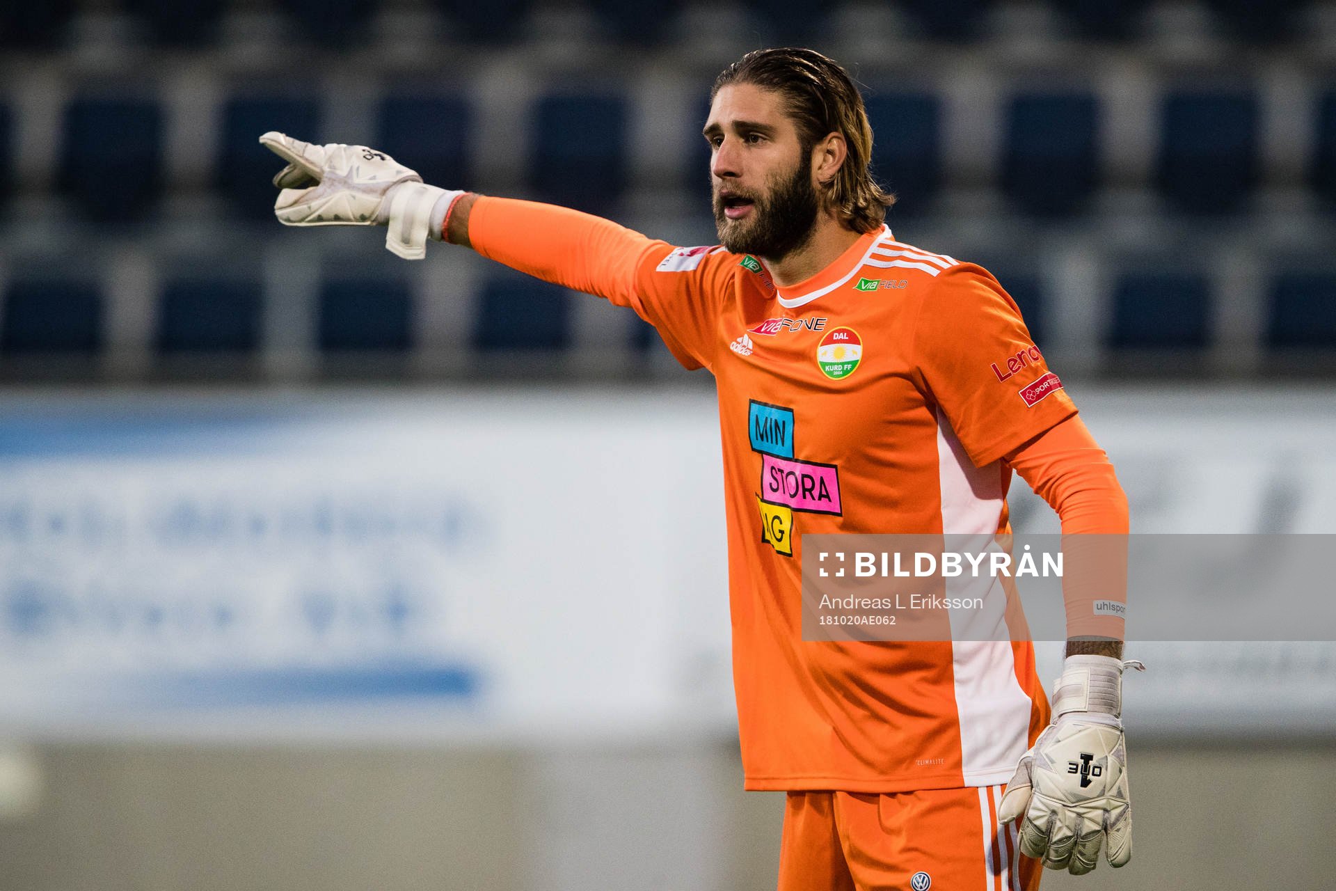 Dalkurds målvakt Stefan van de Lei