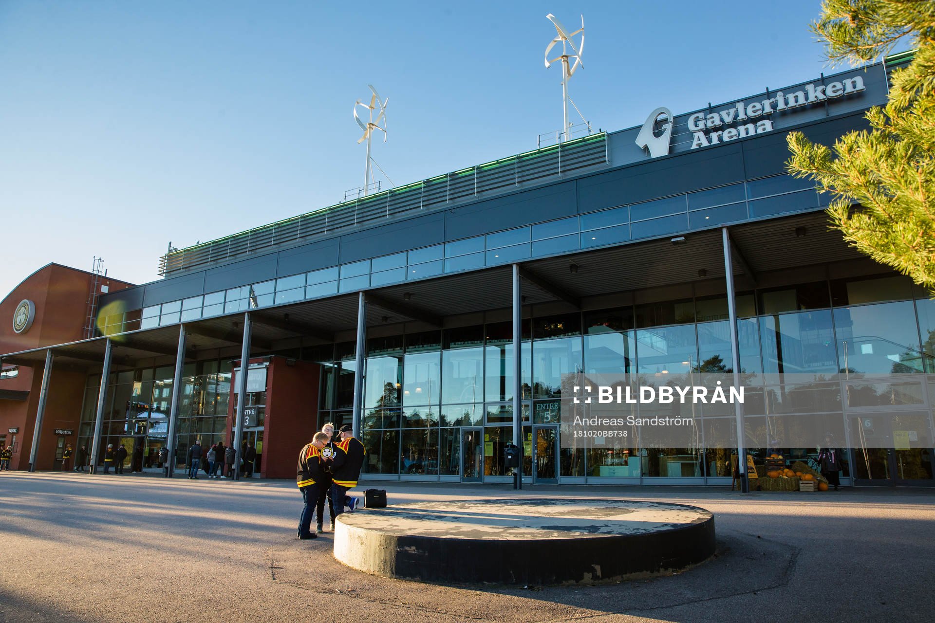 Generell vy utanför Gavlerinken Arena