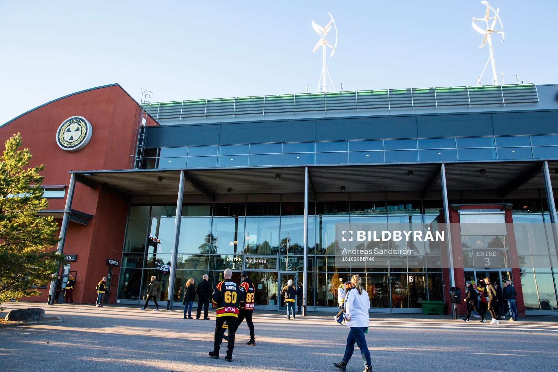 Generell vy utanför Gavlerinken Arena