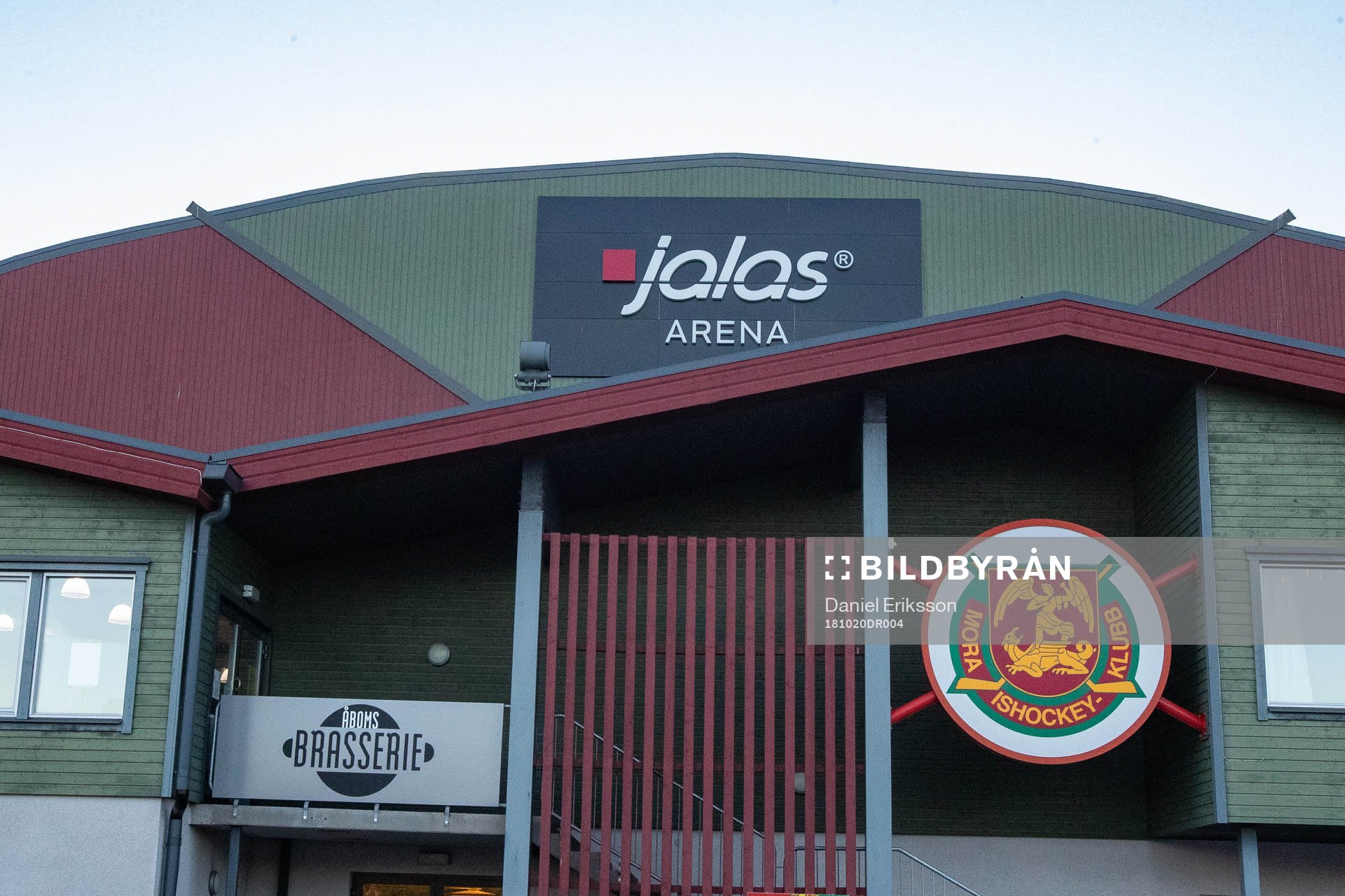 Jalas Arena innan ishockeymatchen i SHL mellan Mora och