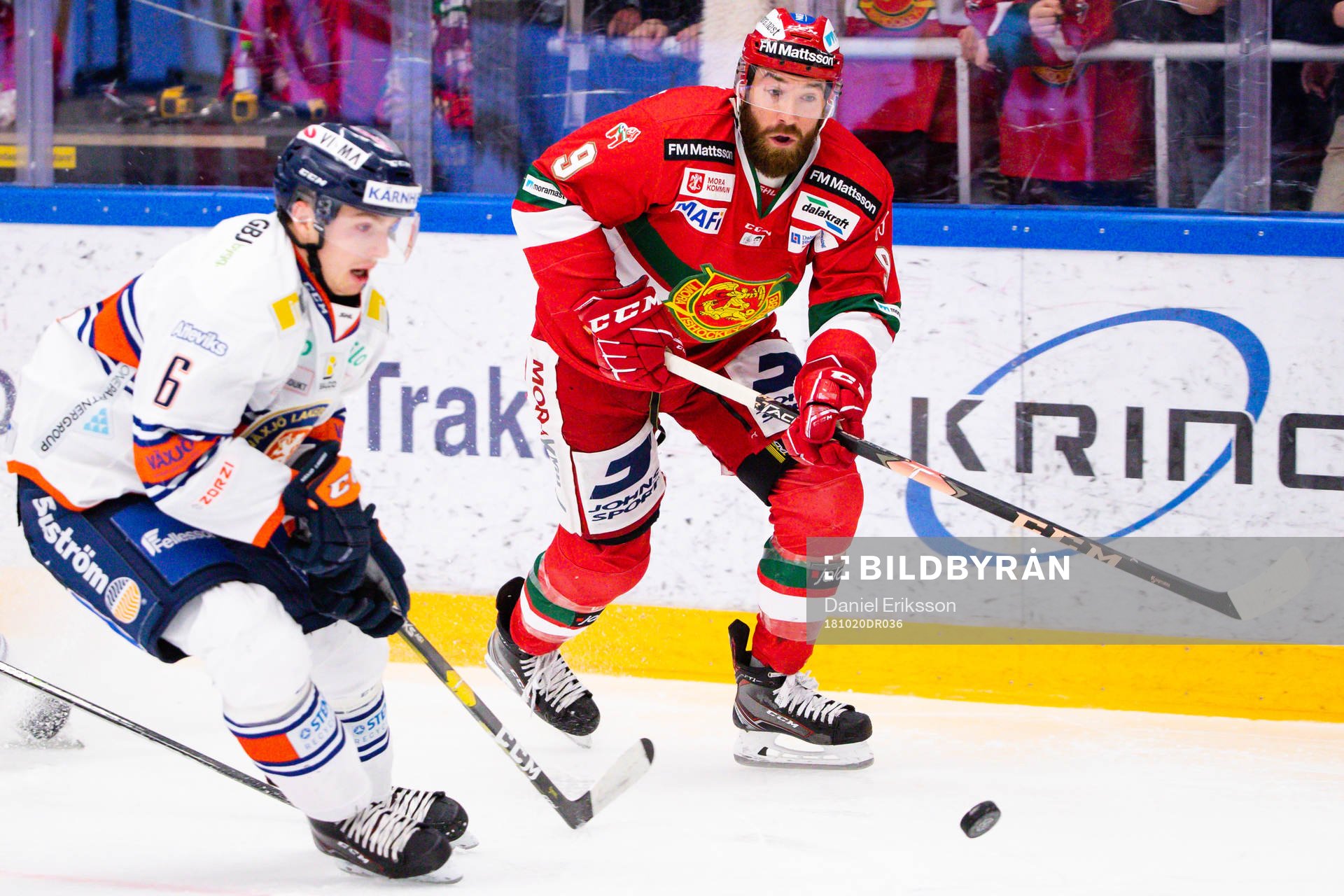 Moras Andrew Rowe och Växjös Linus Högberg