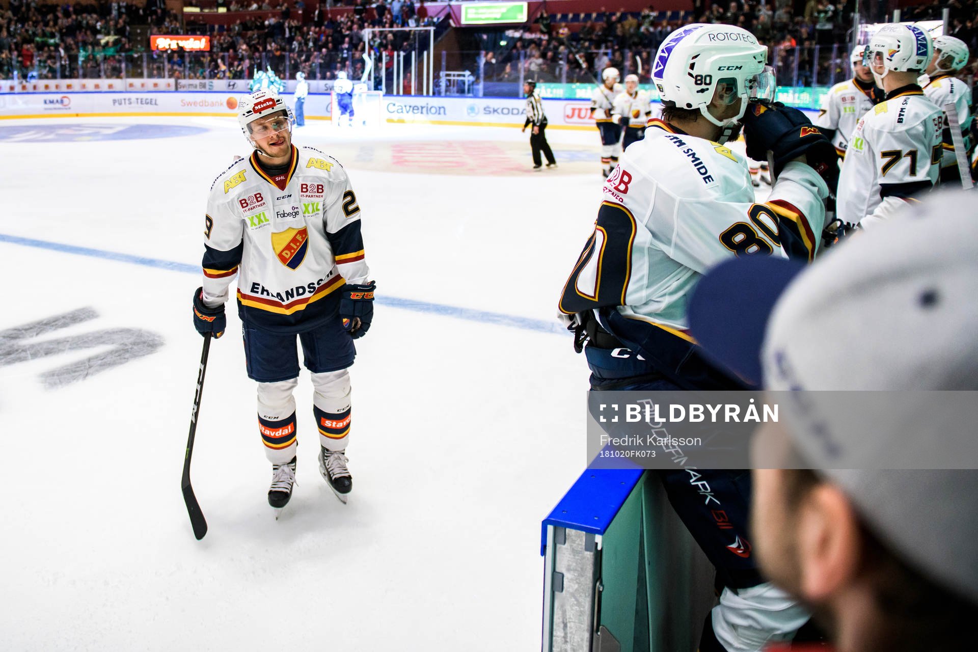 Djurgårdens Sebastian Strandberg deppar