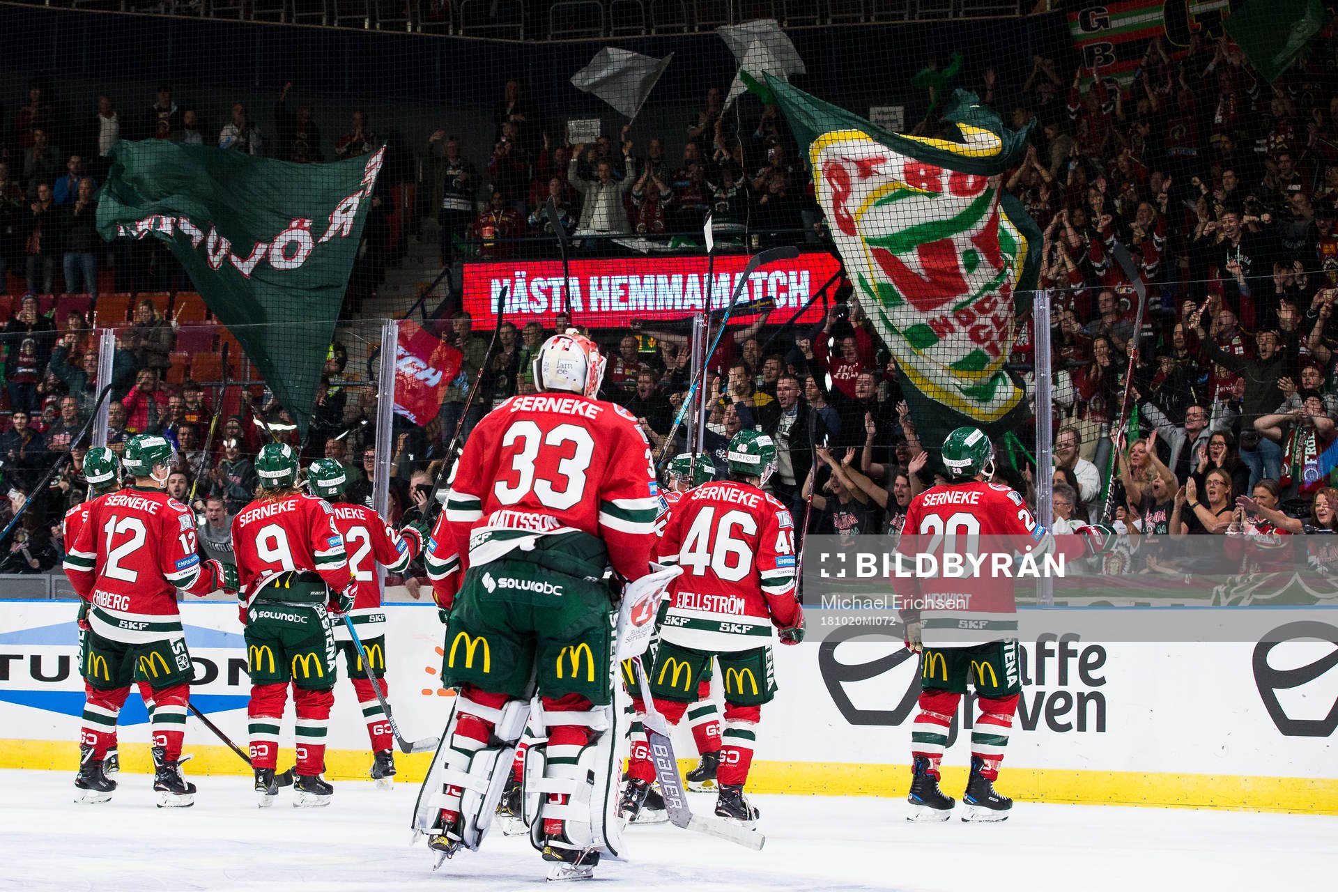 Frölunda tackar publiken
