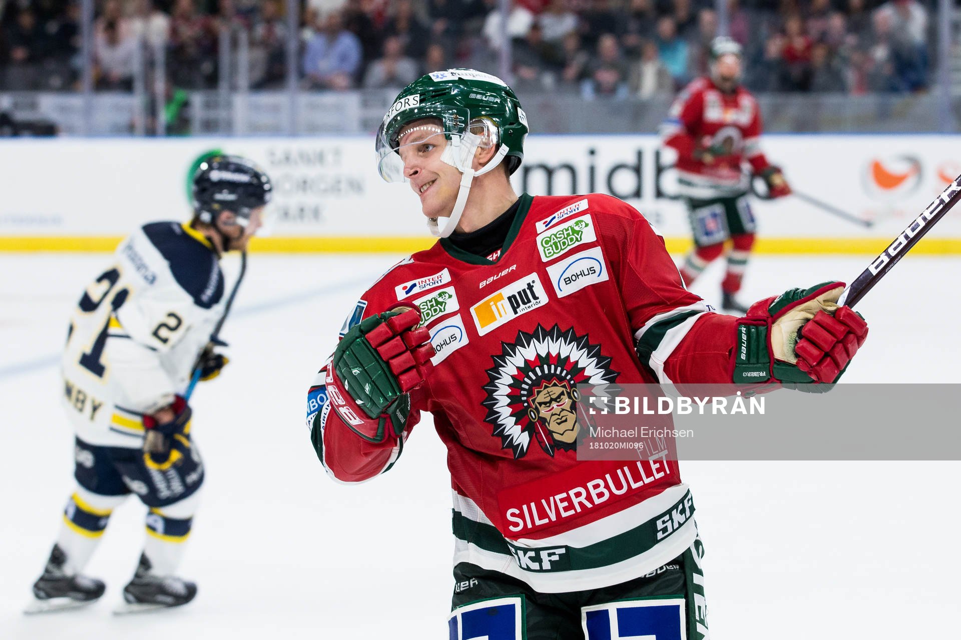 Frölundas Max Friberg deppar