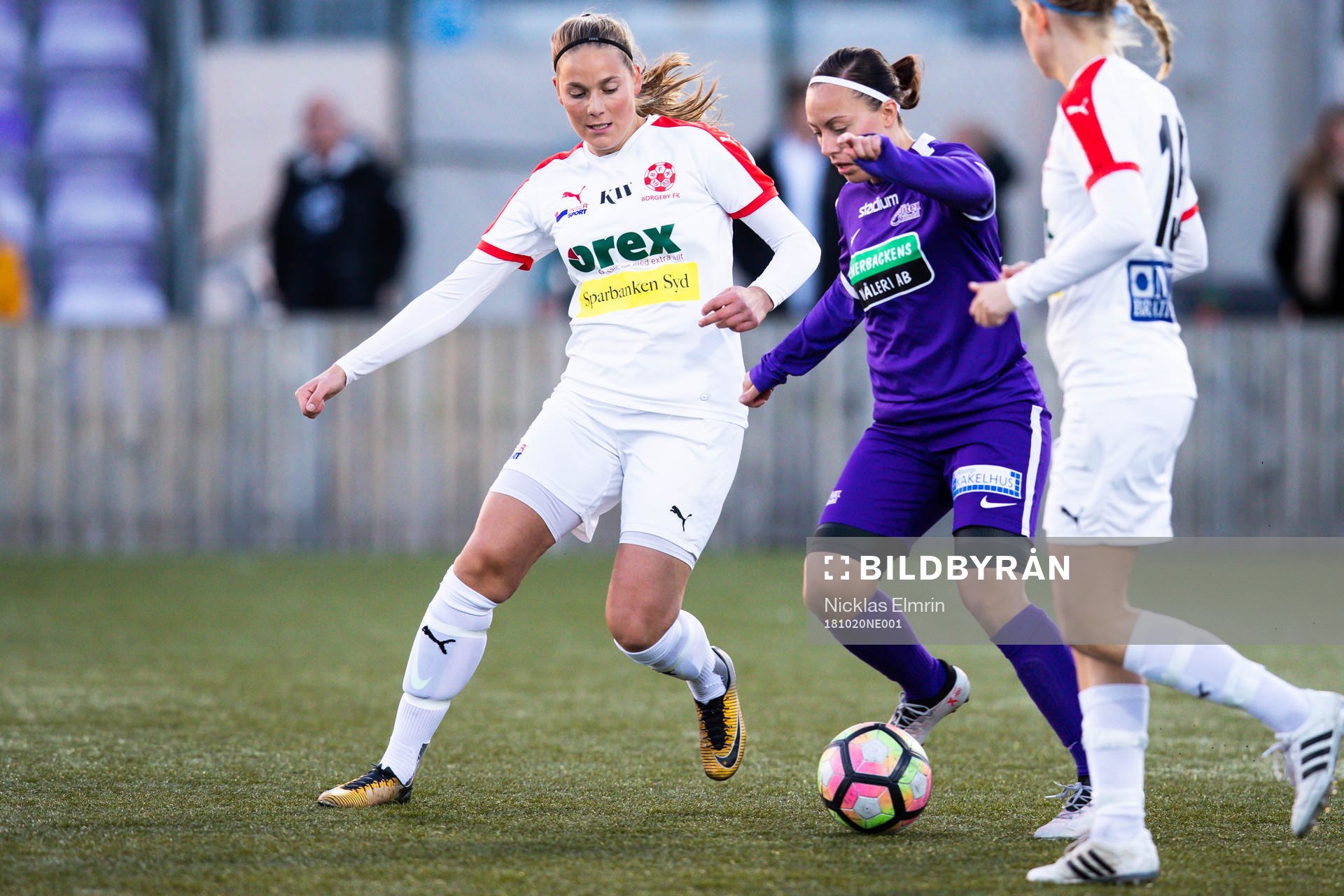 Jitex Linn Andersson och Borgeby Eleonor Hättmark