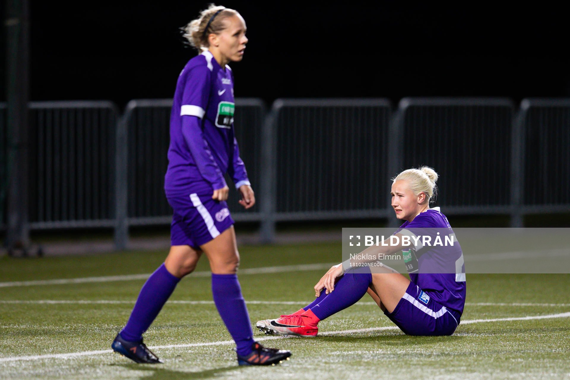 Jitex Marika Bergman Lundin och Elin Hemdal deppar