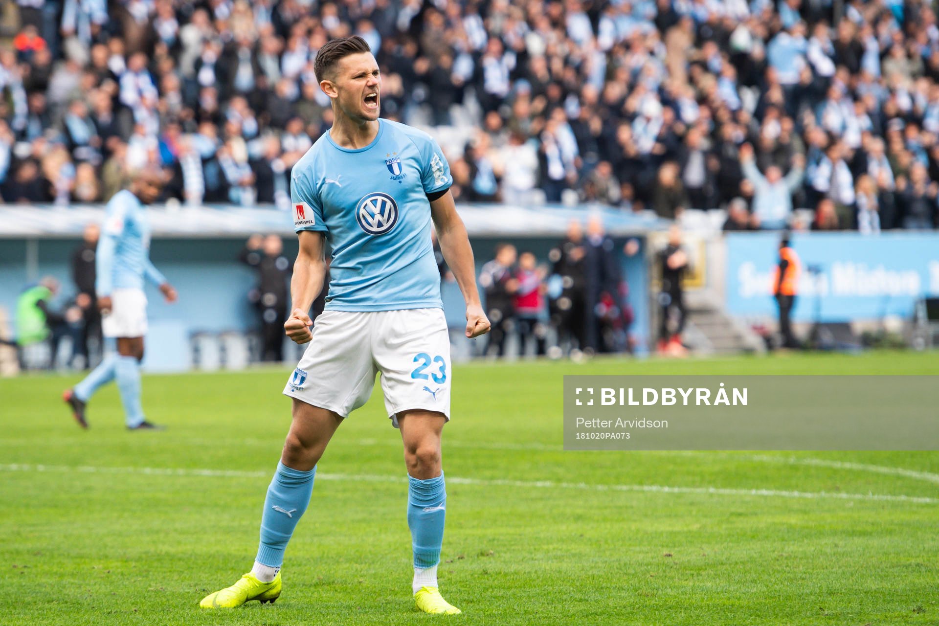 Malmö FFs Marcus Antonsson jublar