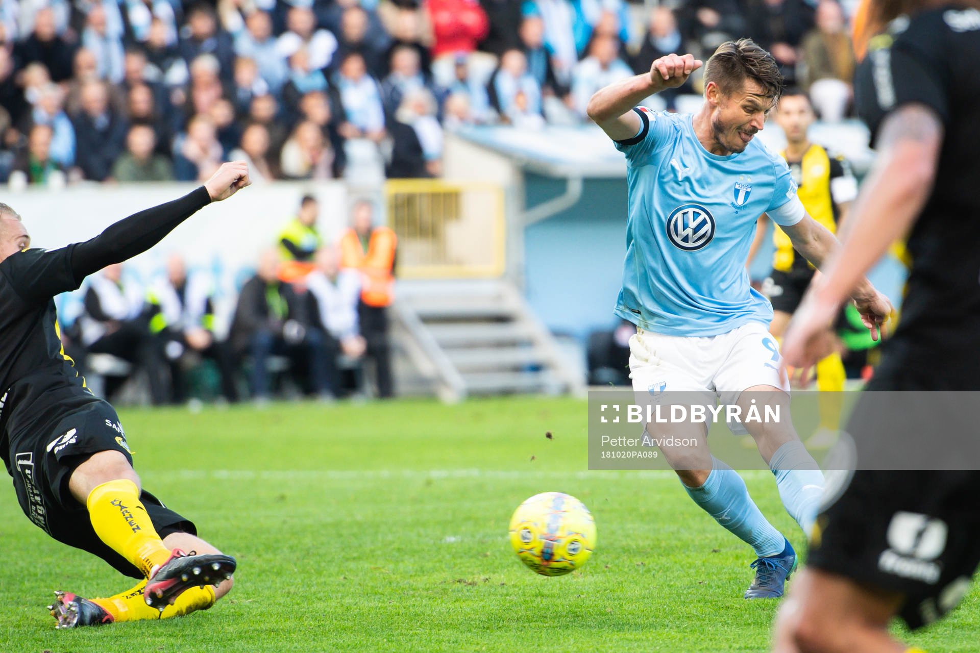 Malmö FFs Markus Rosenberg gör 2-1