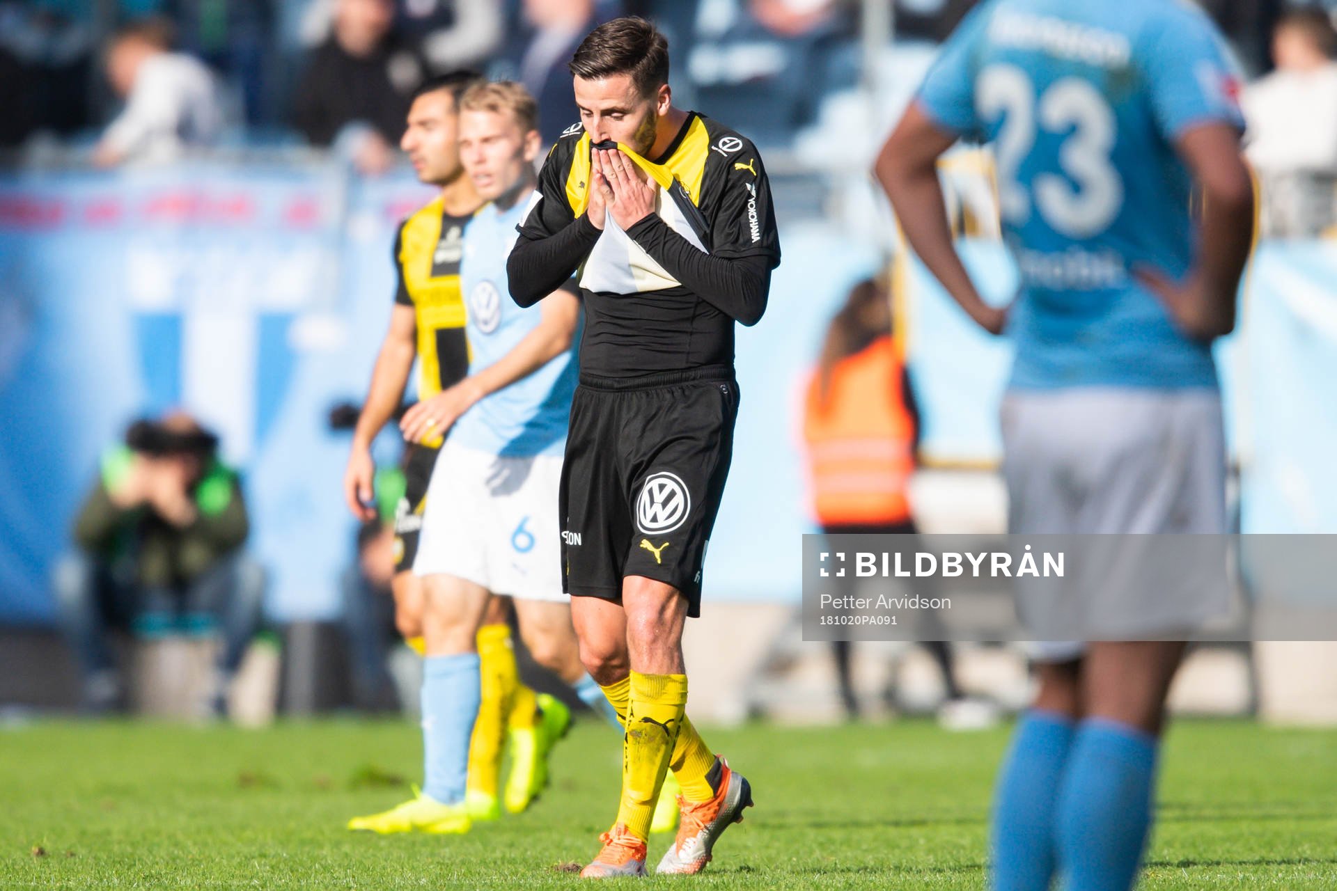Hammarbys Jeppe Andersen deppar