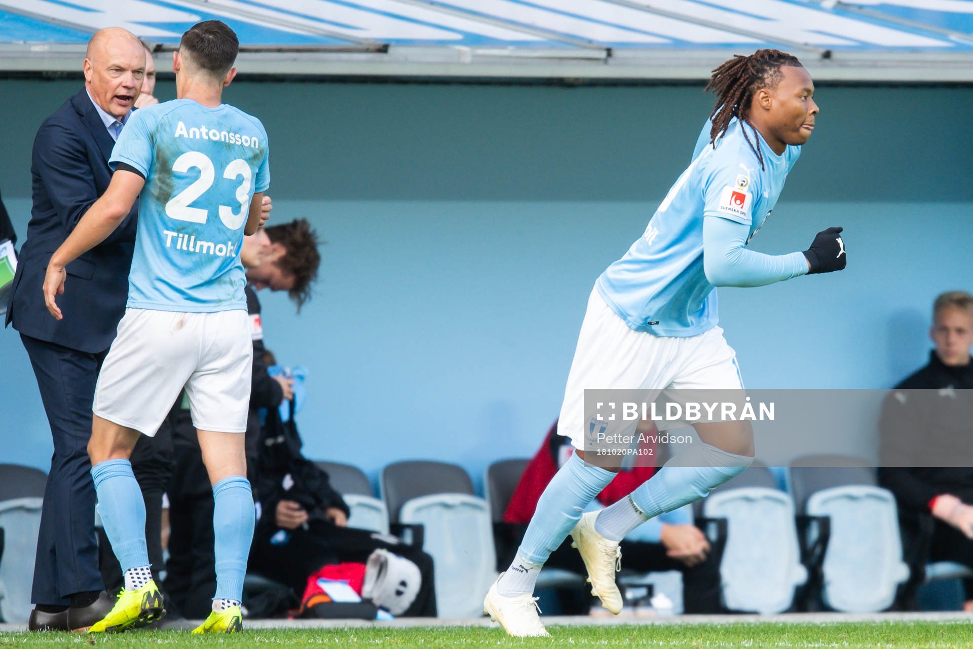 Malmö FFs Marcus Antonsson byts ut mot Carlos Strandberg
