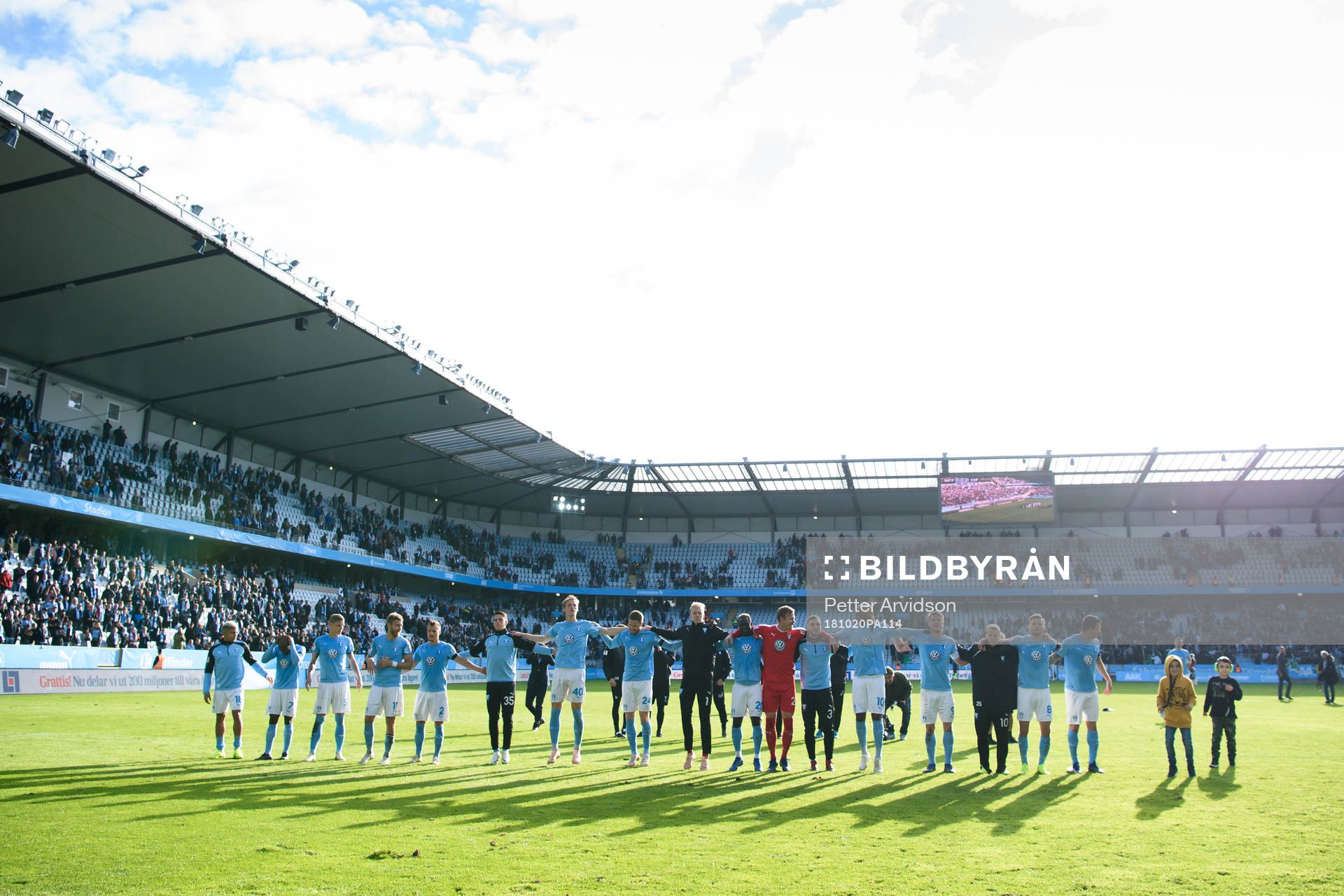 Malmö FFs spelar jublar