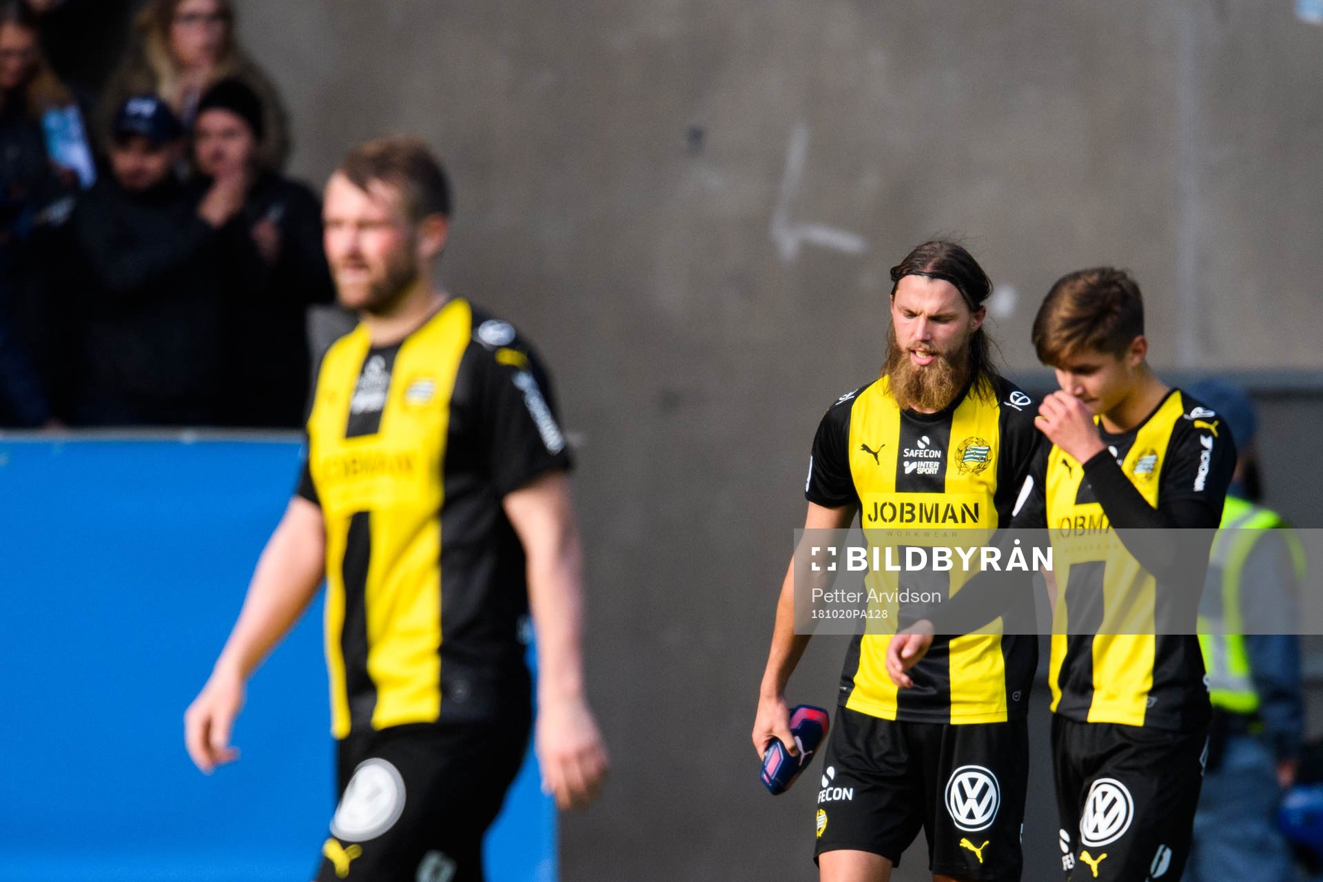 Hammarbys Björn Paulsen (m) deppar