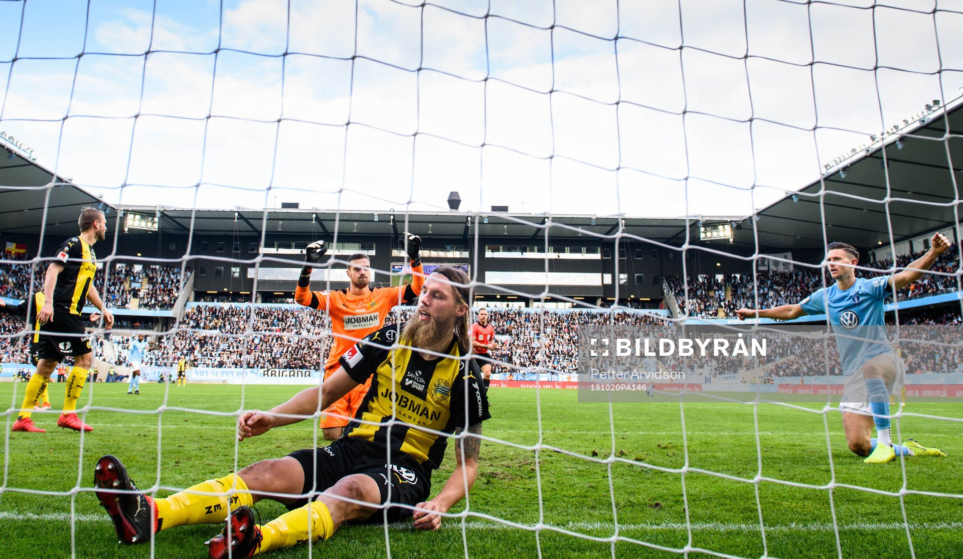 Malmö FFs Marcus Antonsson jublar