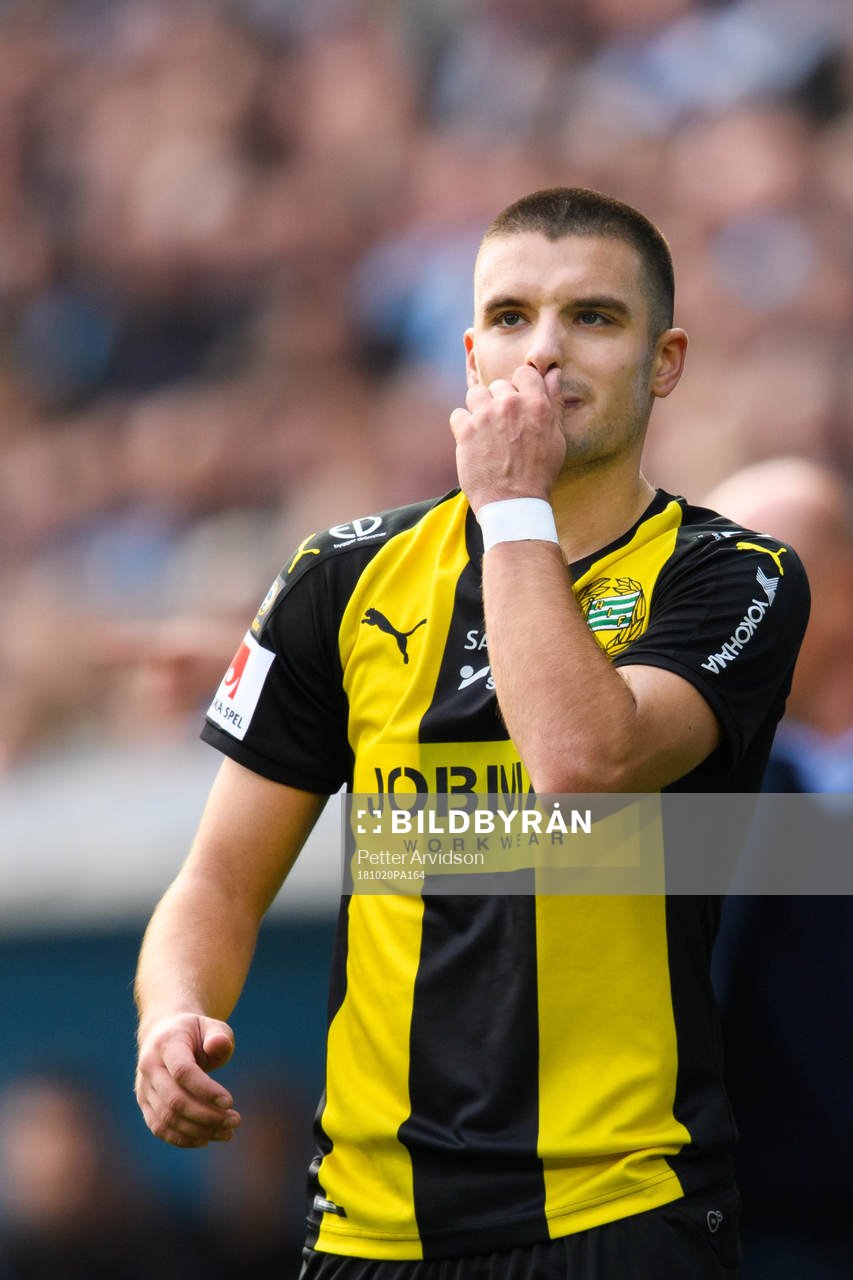 Hammarbys Vladimir Rodic deppar