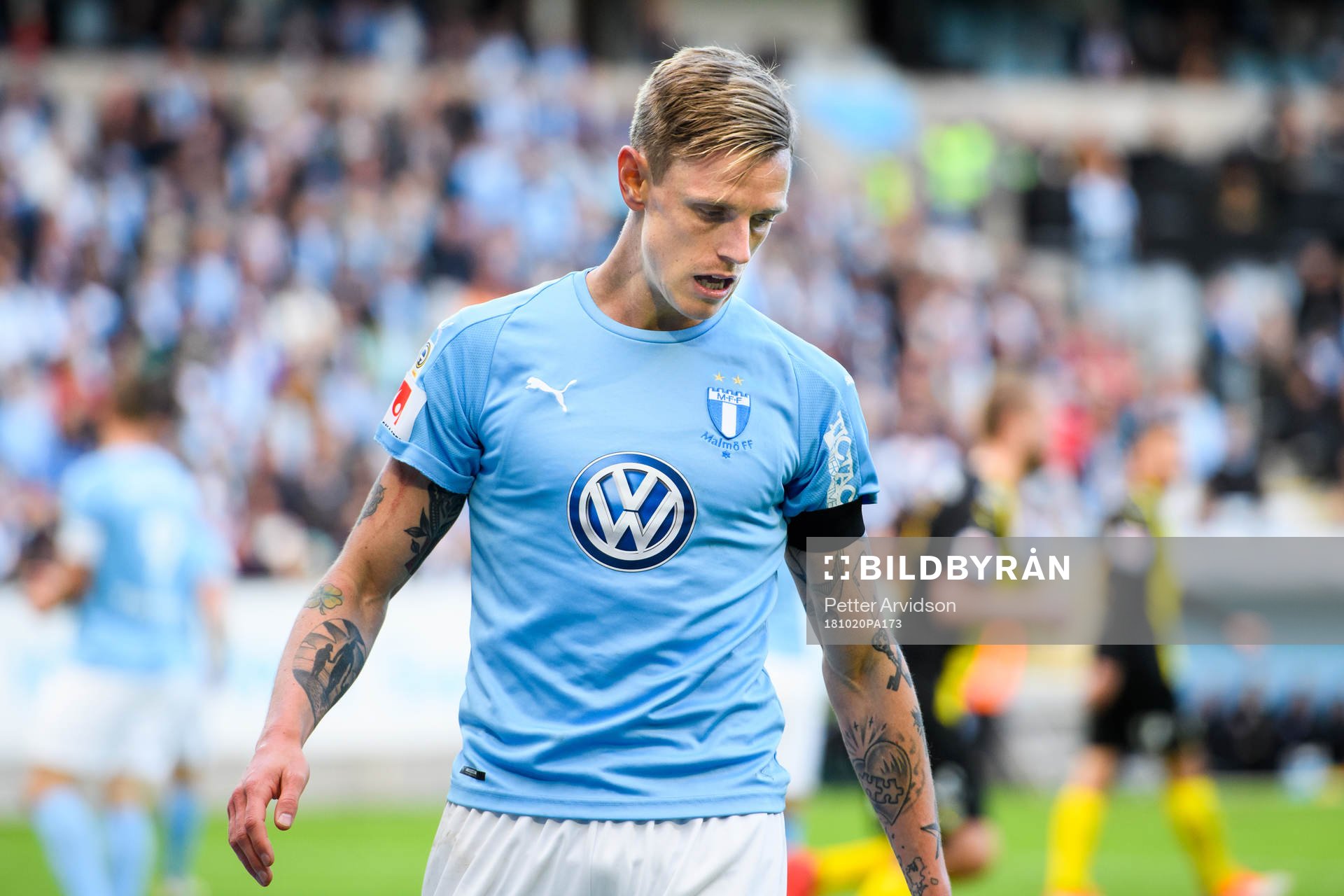 Malmö FFs Sören Rieks deppar