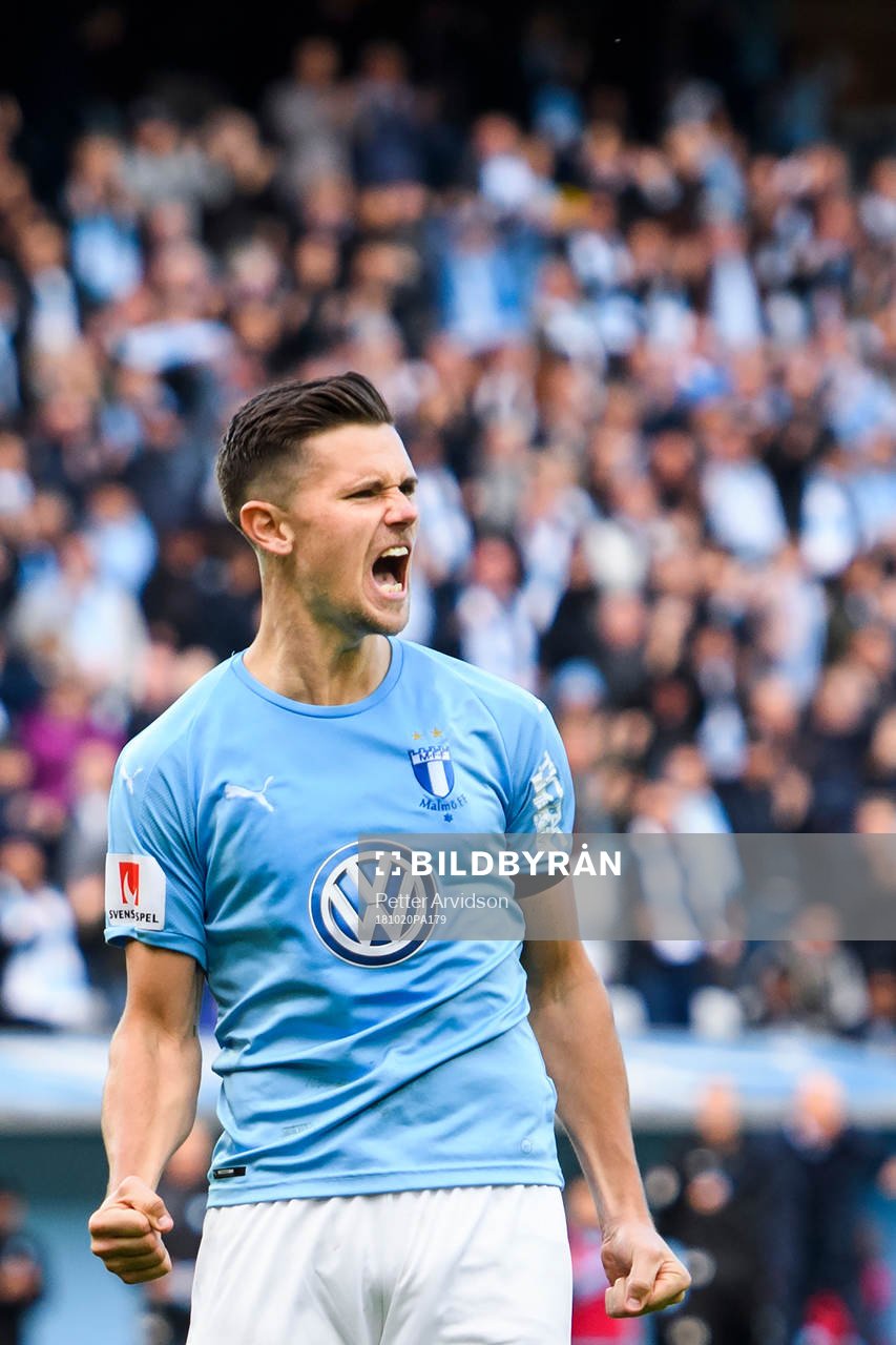 Malmö FFs Marcus Antonsson jublar