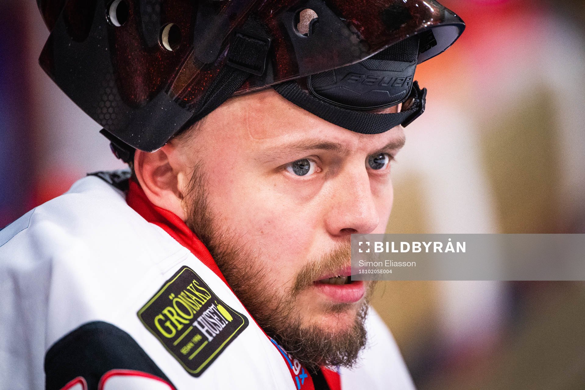 Malmö Redhawks målvakt Oscar Alsenfelt