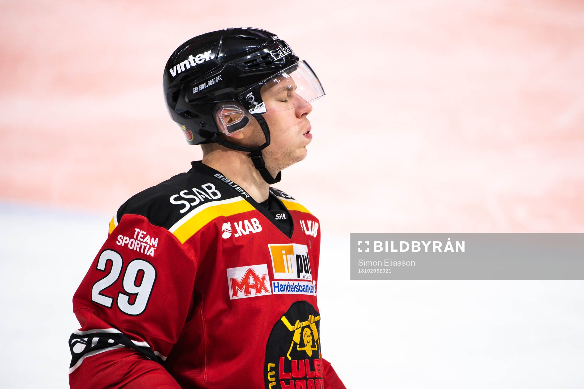 Luleås Erik Gustafsson deppar