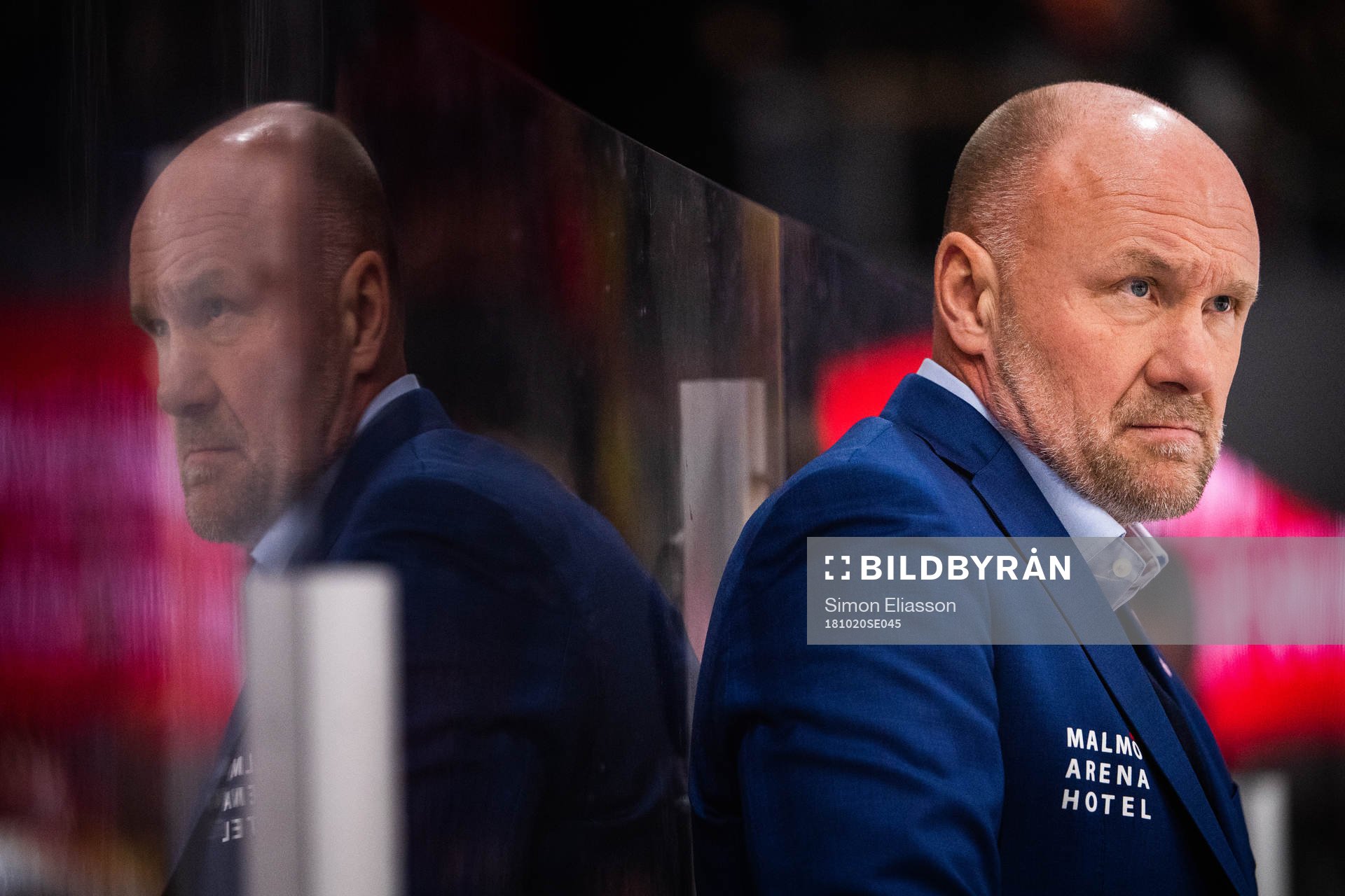 Malmö Redhawks tränare Peter Andersson