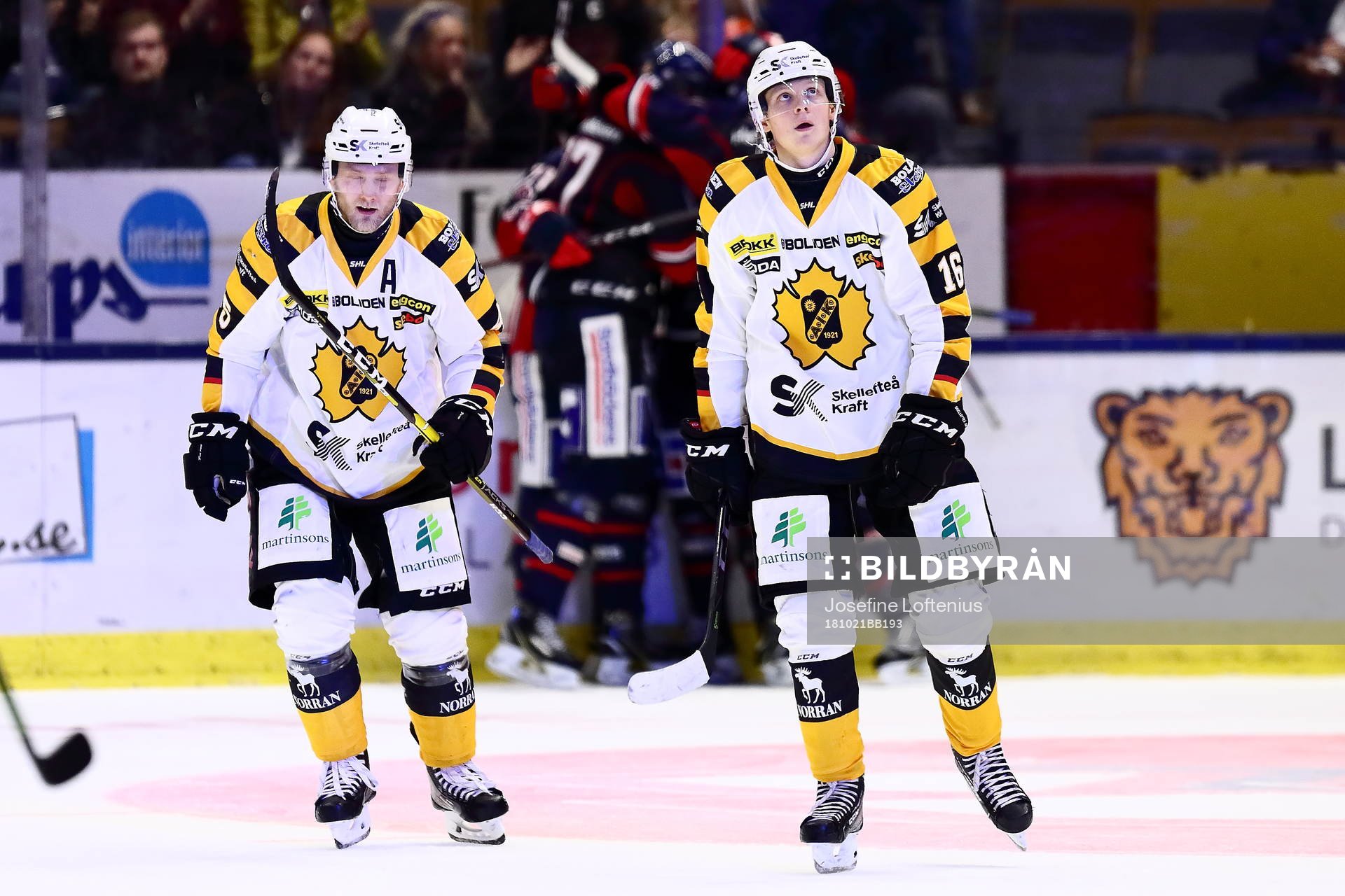 Skellefteås <sk5< och Linus Lindström deppar